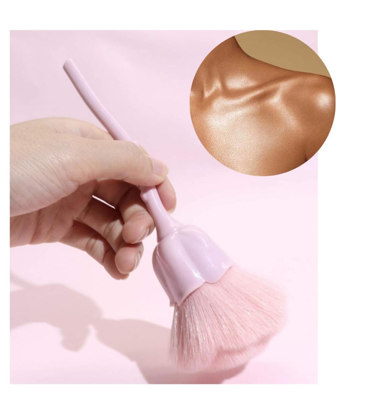 InHerKit Makeup Brush Rose Large Kabuki Makeup Brush Bronzing Face and Body Makeup Brush - Buy Online on GoSupps.com