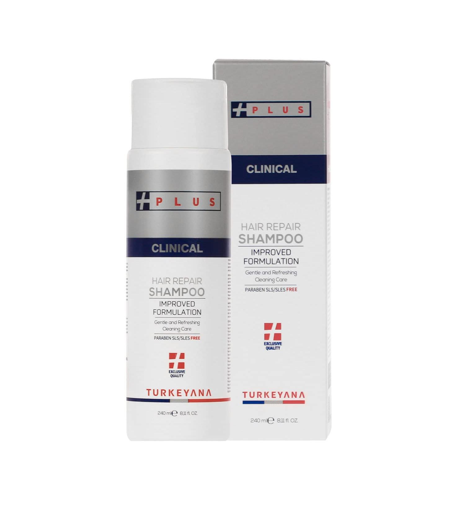 Natural Clinical Hair Growth Shampoo & Conditioner Set | Biotin Regrowth | Anti-Thinning Formula for Men and Women | 240ml - Buy Online on GoSupps.com