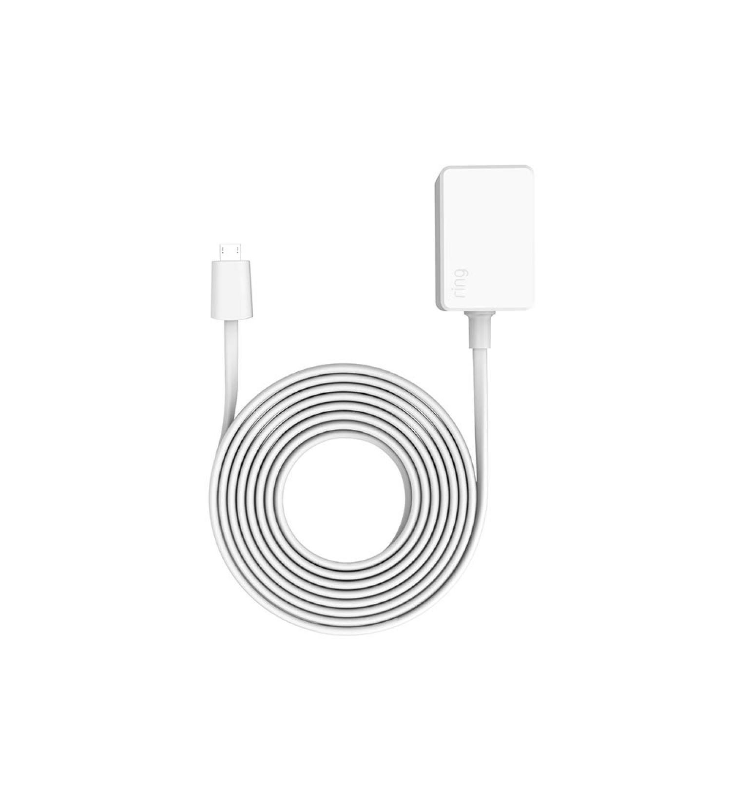 10ft Power Adapter for Ring Indoor Cam, White