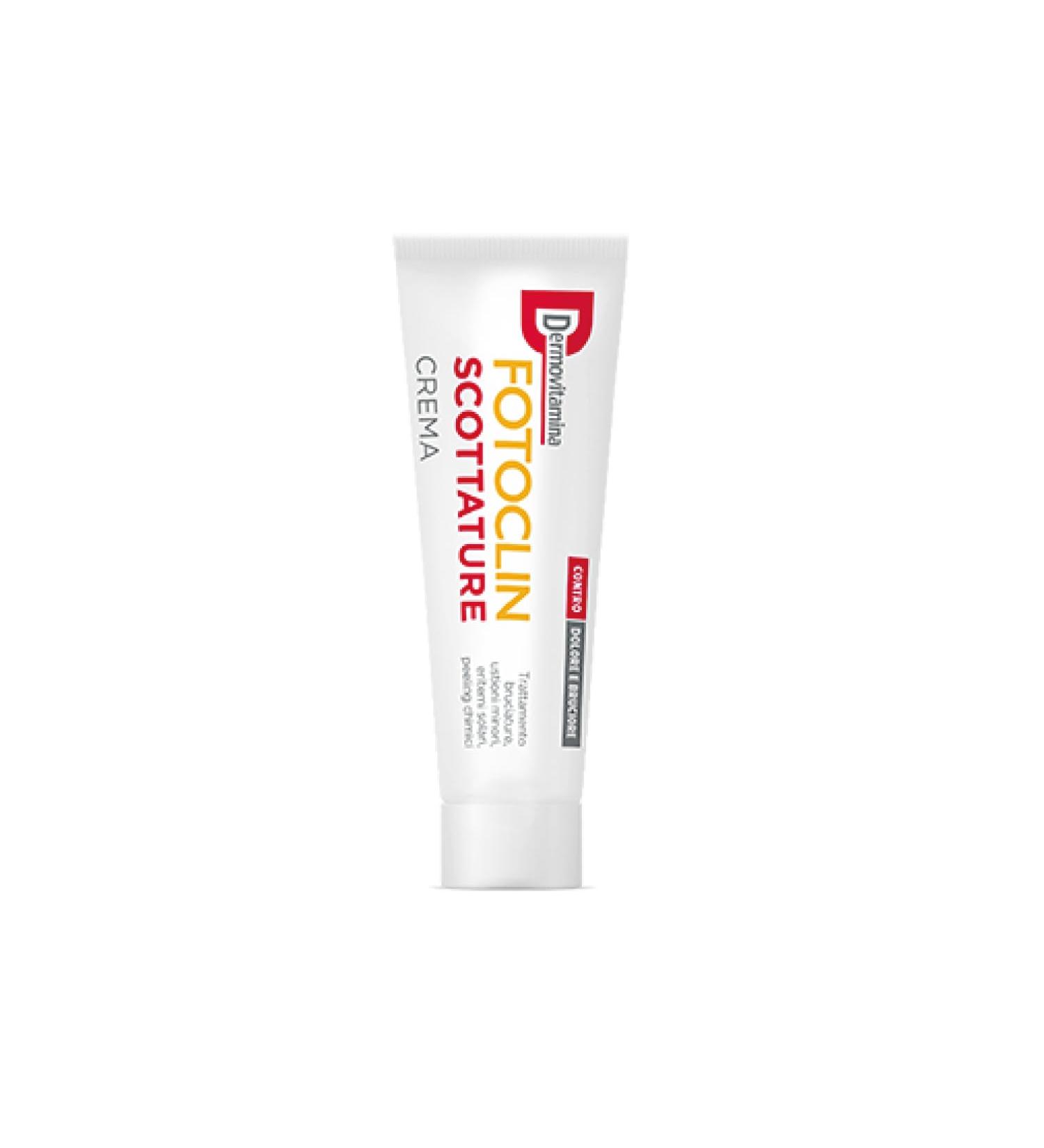 Dermovitamina Scottature Crema 30ml - Fast Relief for Sunburn & Skin Irritations | International Shipping Available - Buy Online on GoSupps.com