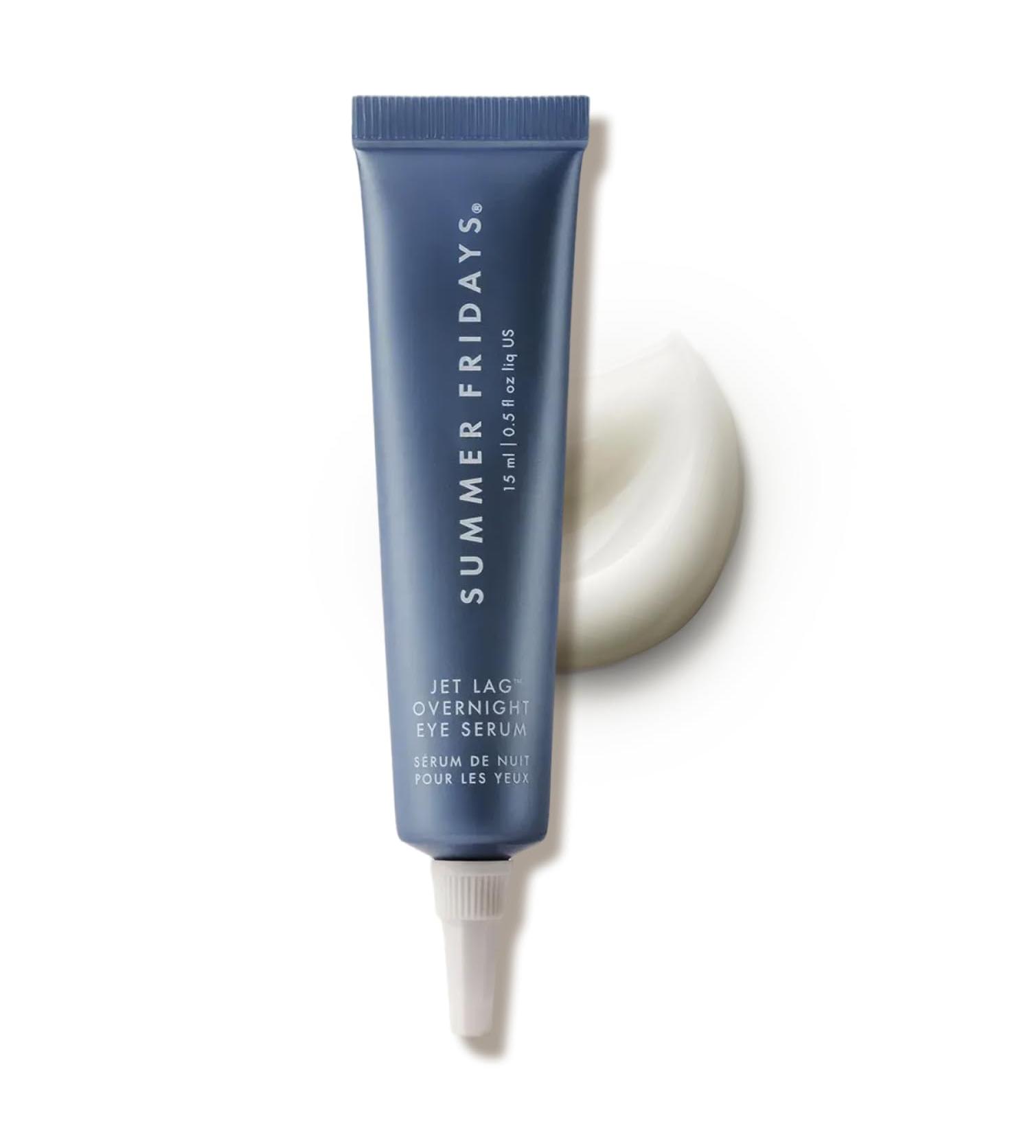 Summer Fridays Jet Lag Night Eyes S rum - Traitement nourrissant pour les cernes - Aide hydrater le lissage raffermit et enflamme - Enrichi en glyc rine pour hydrater - Buy Online on GoSupps.com
