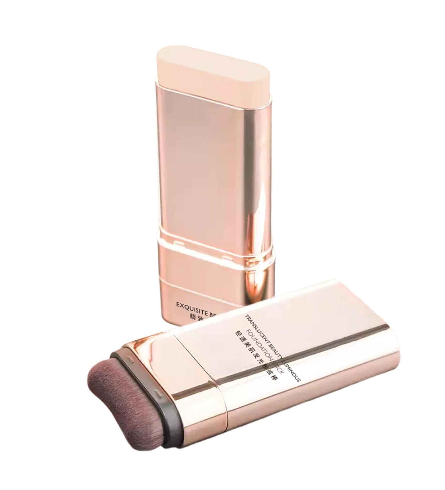  G n rique Foundation Stick with Brush 20 g 2 in 1 Color Correcting Foundation Long Lasting Waterproof Sweatproof Makeup for Women Smooth Even Skin Tone and Lightweight Breathable - Buy Online on GoSupps.com