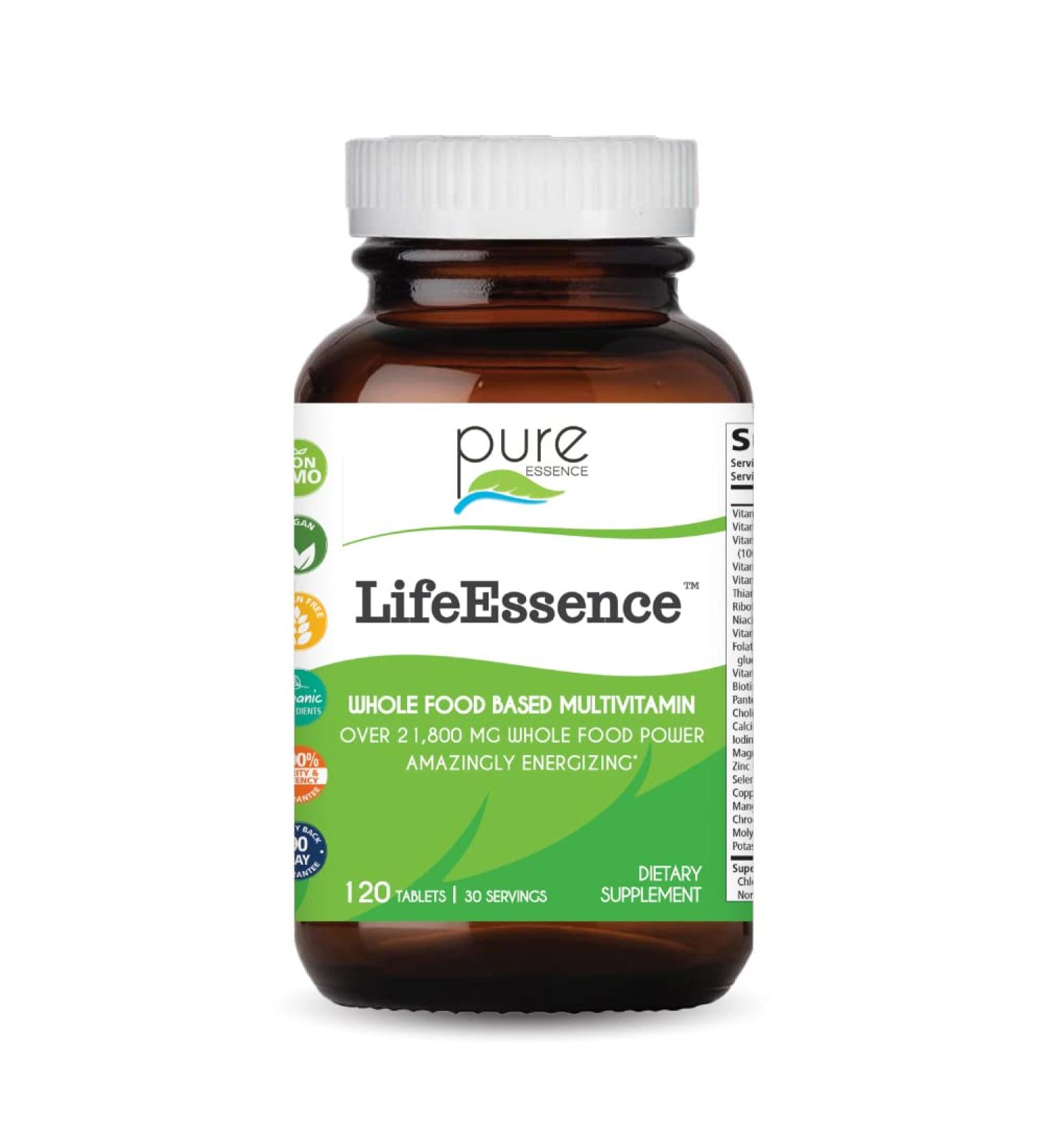 Pure Essence LifeEssence - 120 Tablets for Optimal Health & Wellness - Buy Online on GoSupps.com