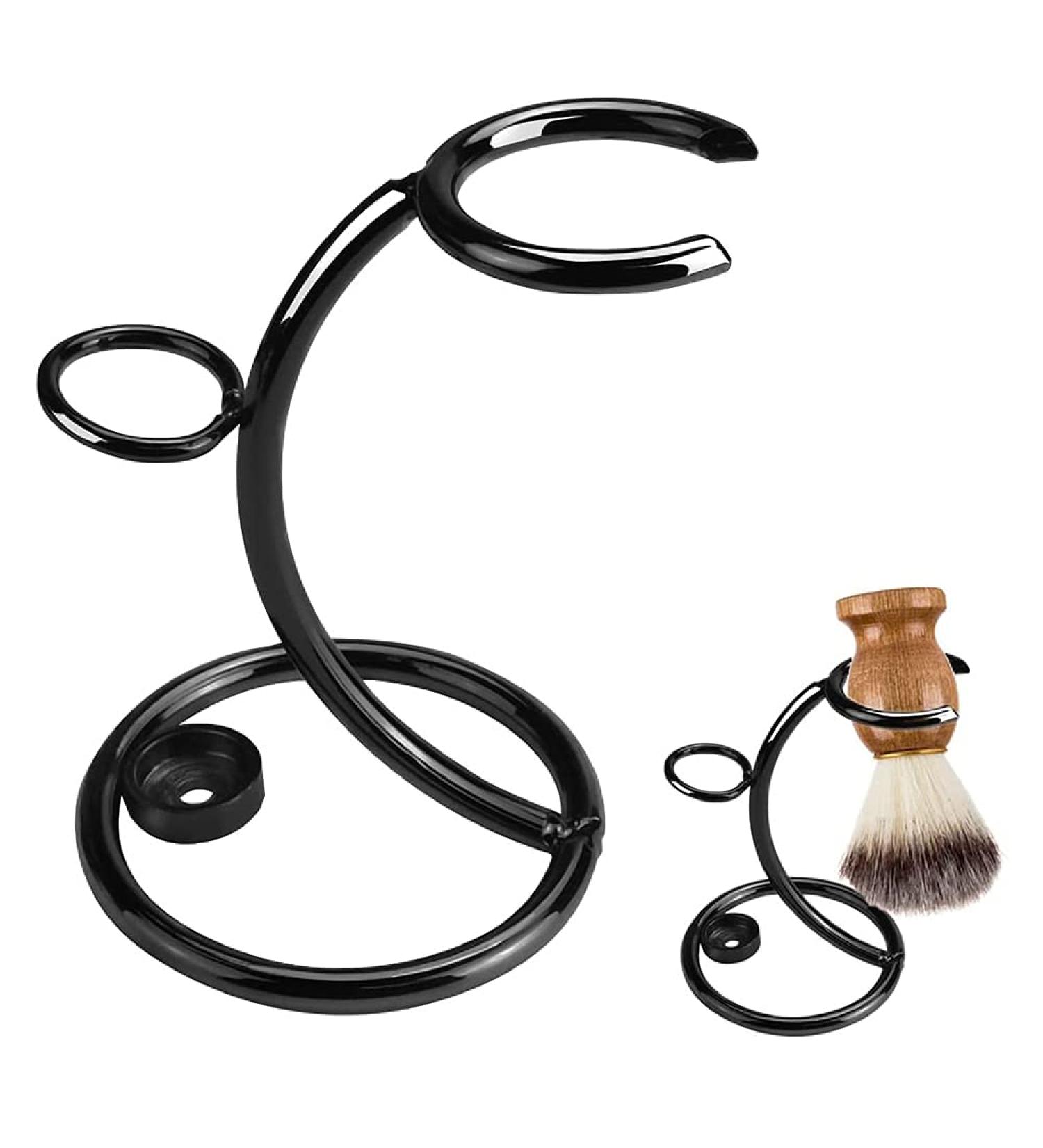 Buy Snowky Men's Razor Holder - Durable Iron Alloy with Shaving Brush - Ideal Storage for Razors - Buy Online on GoSupps.com