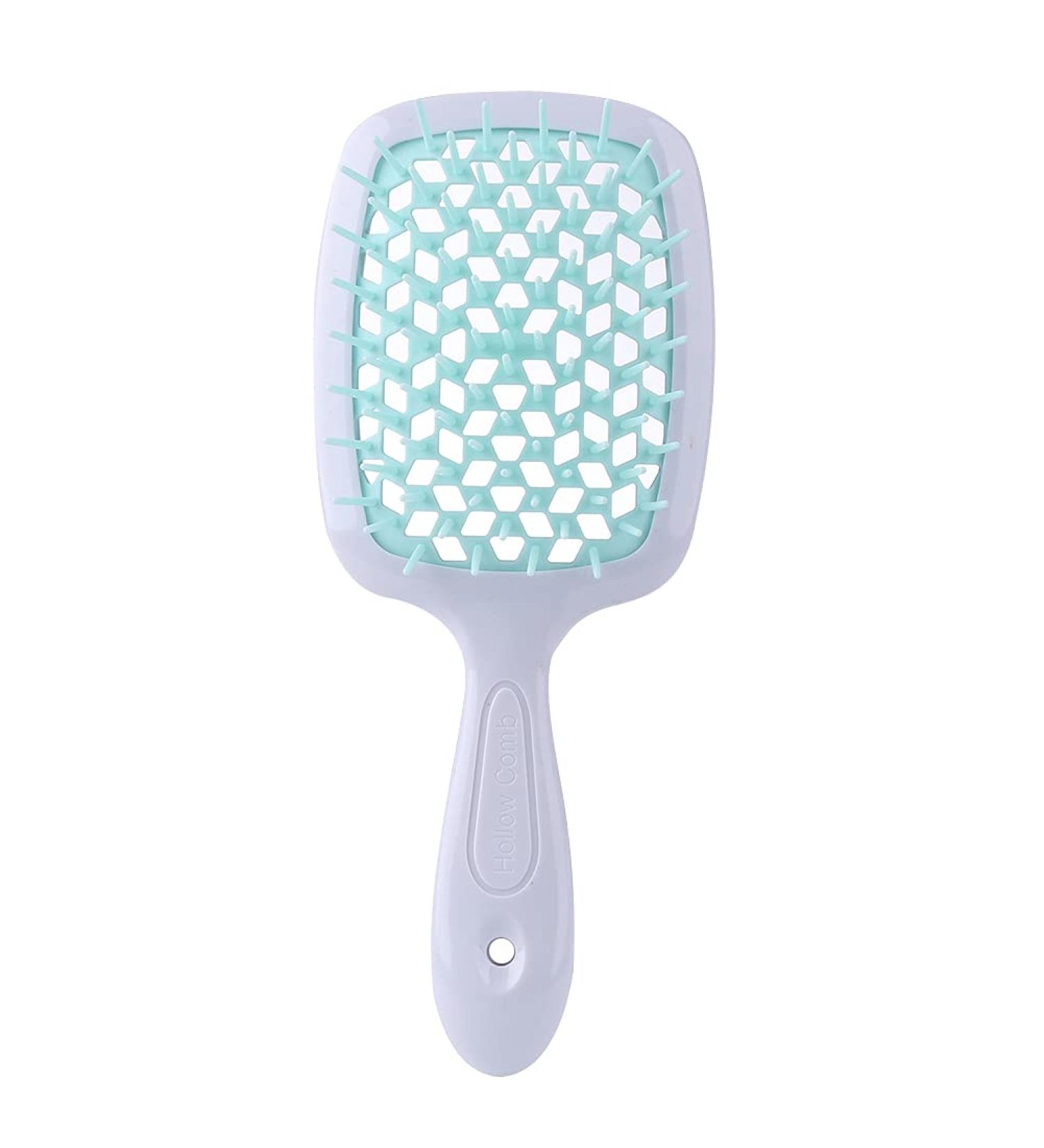 Comb Fluffy Shaped Comb Mesh Comb Wide Tooth Air Cushion Comb Massage Hair Brush Styling Tool Wide Tooth Comb (Color : Green) - Buy Online on GoSupps.com