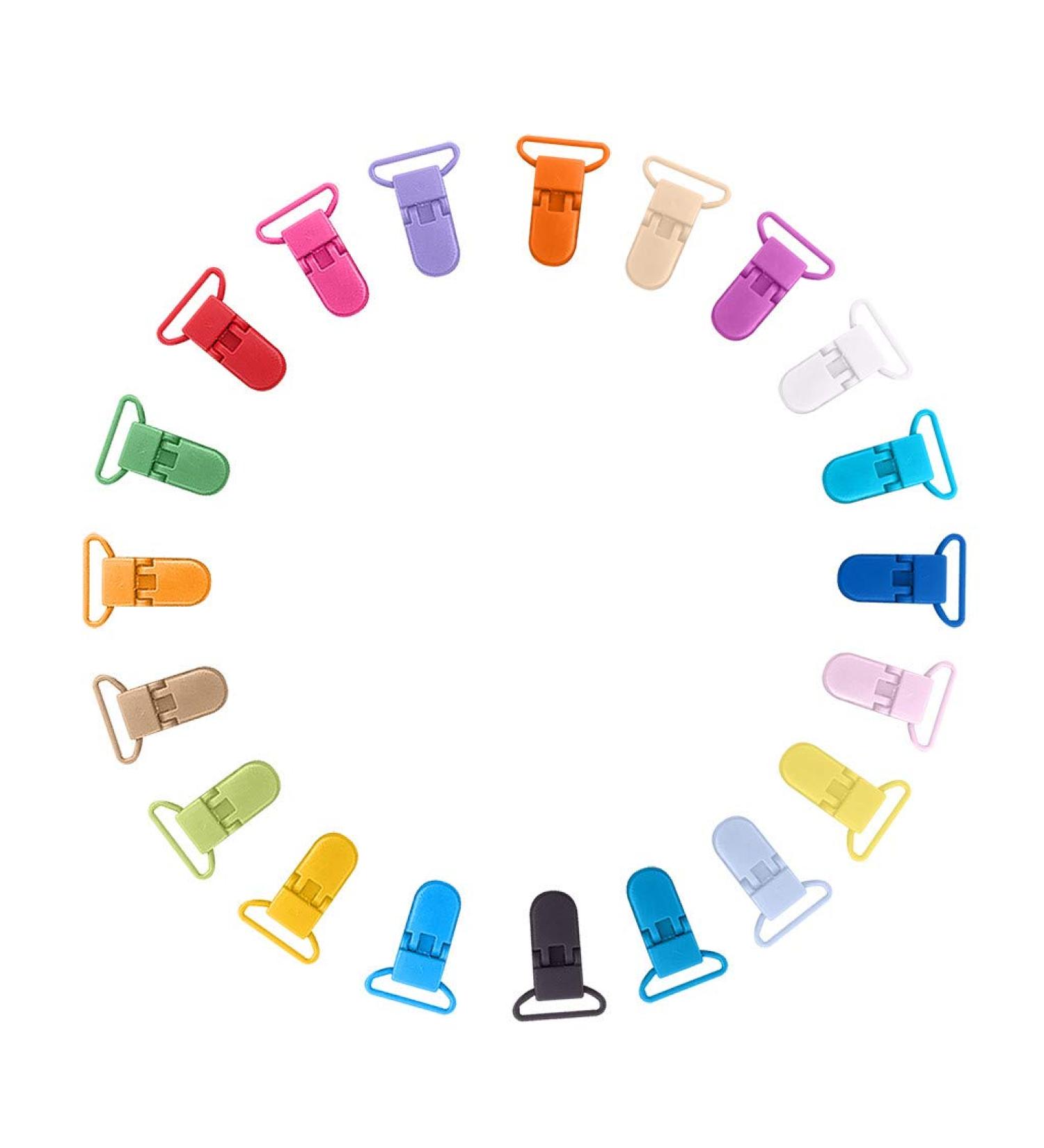 Generic Feeding Clip 25mm - Multicolor Plastic Camisole Bottle | Home DIY Storage Solution with Partition Walls - One Size - Buy Online on GoSupps.com