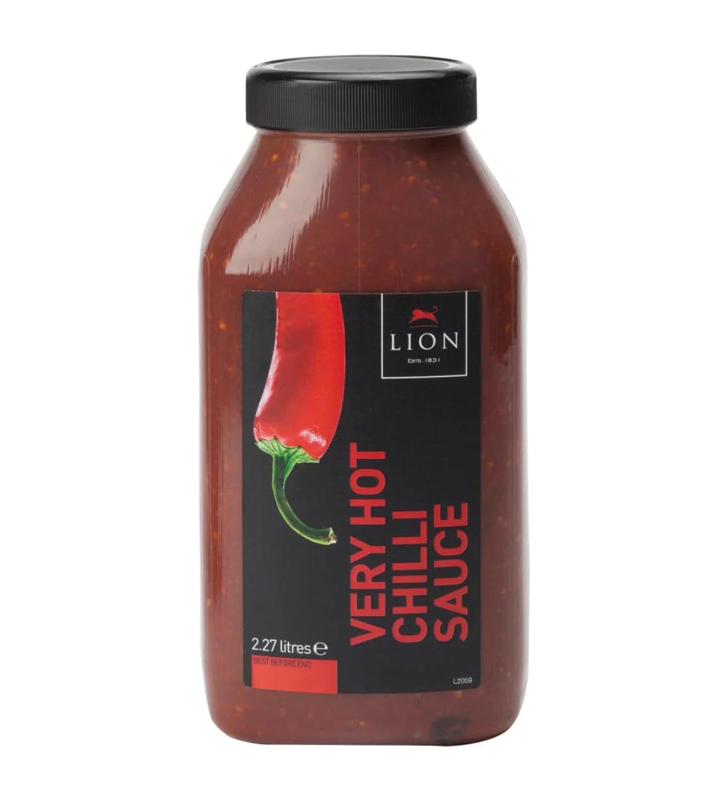 Lion Very Hot Chilli Sauce 2.27 Litres-Food