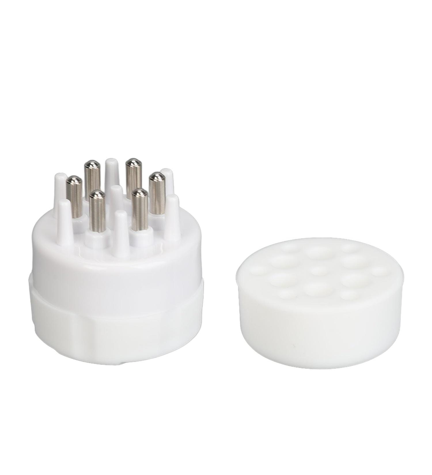 Hair Oil Applicator Manual Scalp Applicator Comb Portable 5ml Capacity for Essential Oil (White) - Buy Online on GoSupps.com