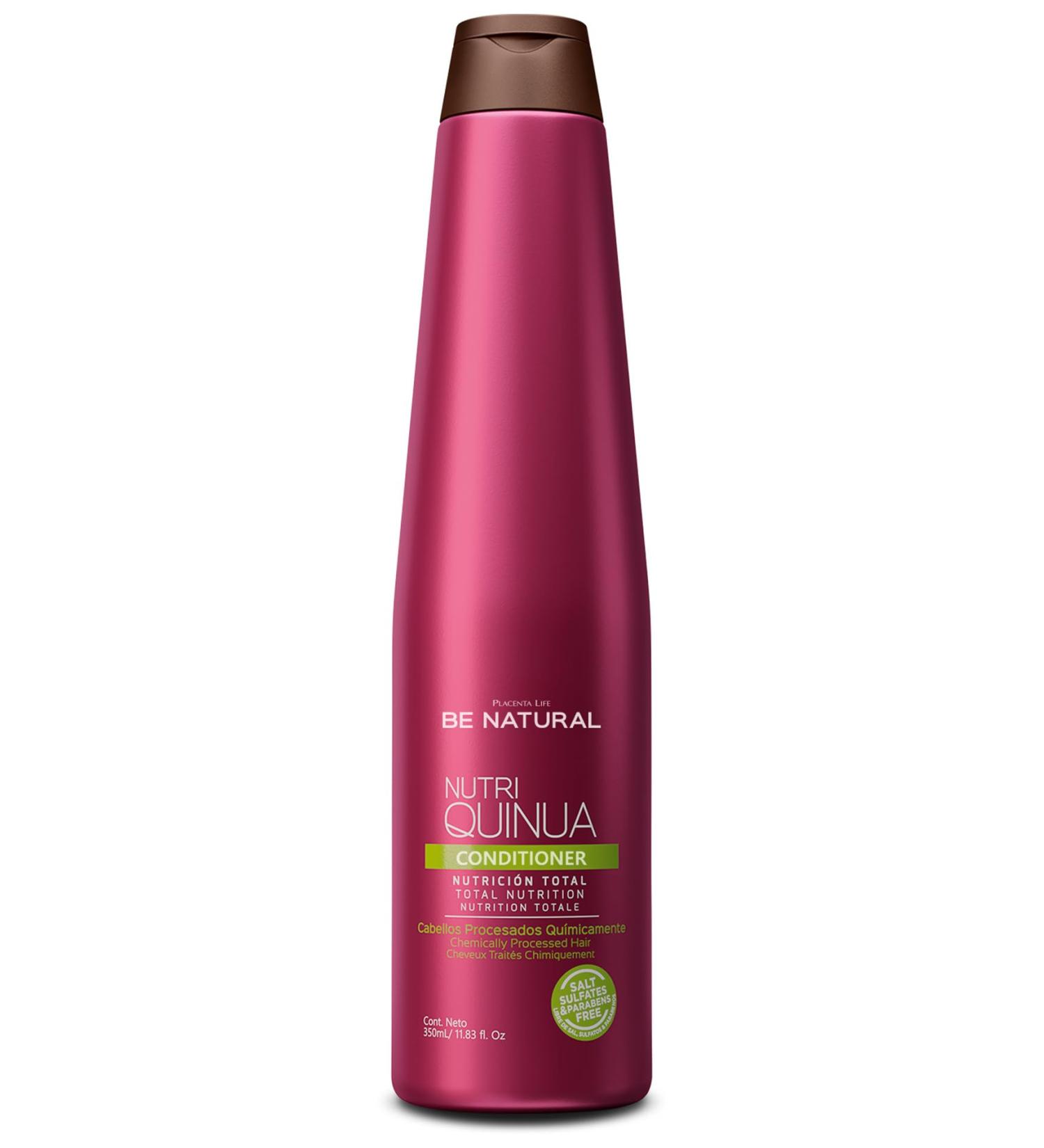 Buy PLACENTA LIFE BE NATURAL Nutri Quinua Conditioner - Total Nutrition for Chemically Processed Hair with Quinoa Extract - 11.83 fl. Oz | International Shipping - Buy Online on GoSupps.com