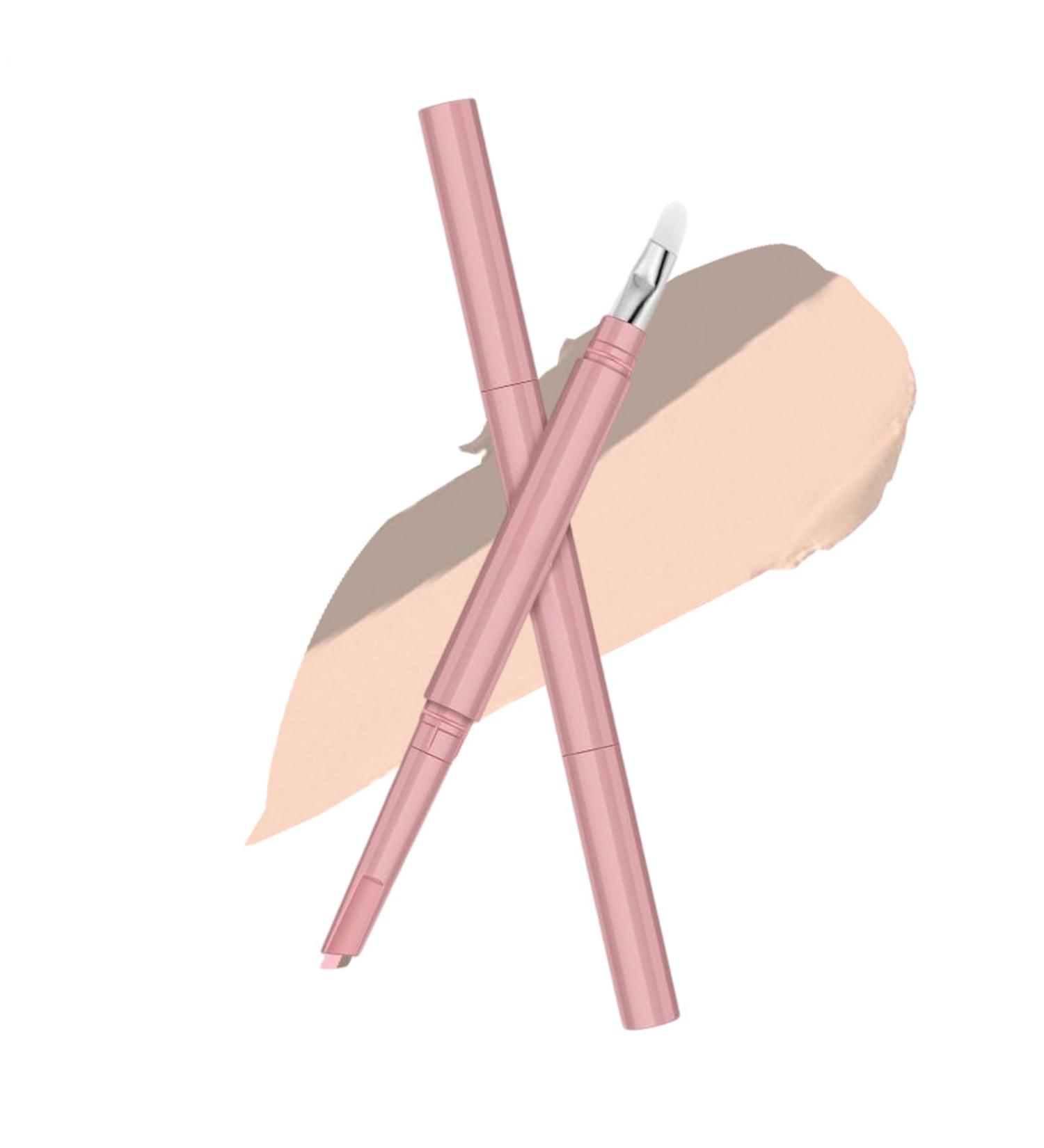  claircissant pour le Contour des Yeux | Double Embout Anti-Cernes Stylo Maquillage Double Pointe Voyage Visage - Buy Online on GoSupps.com