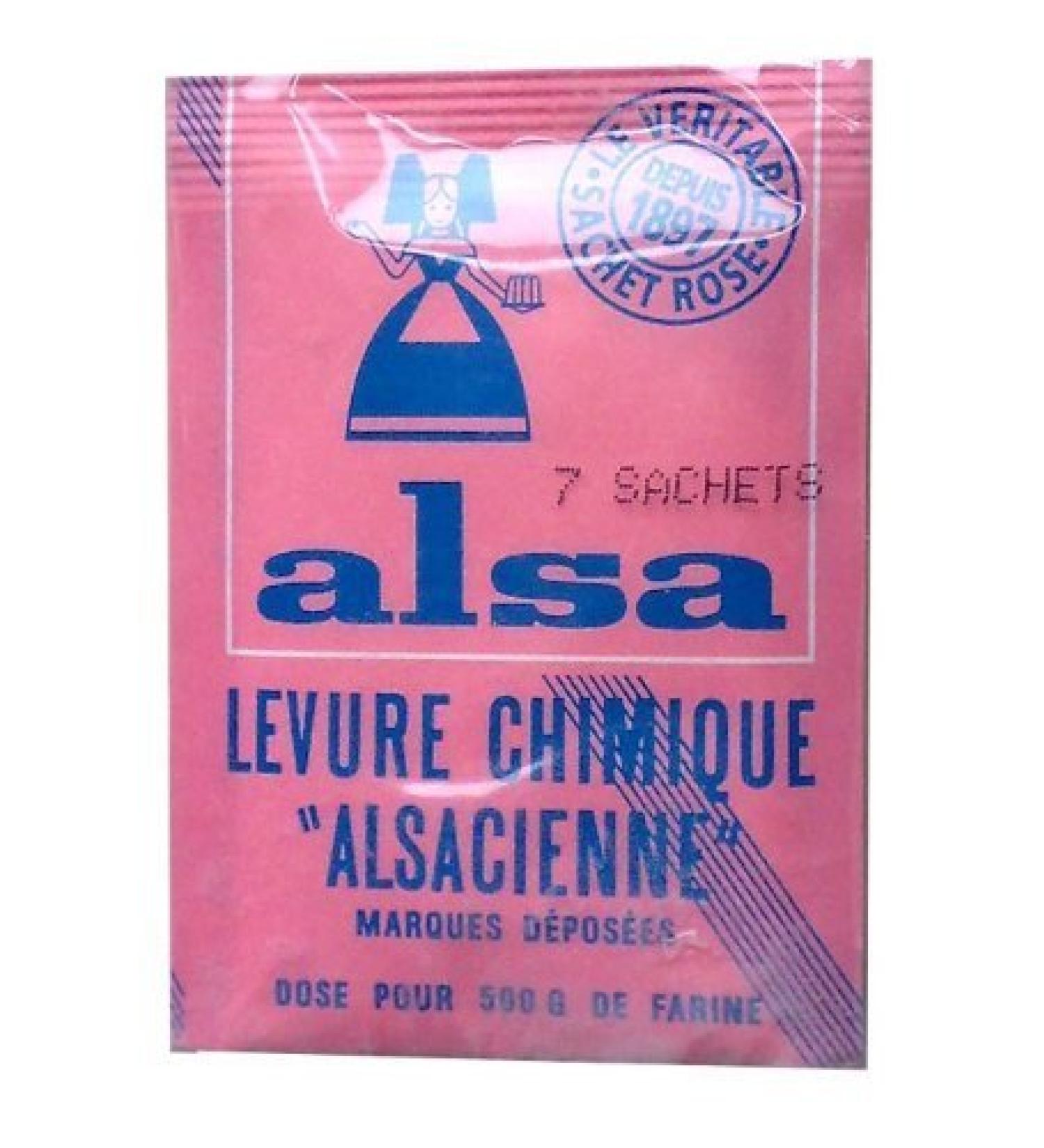 Alsa - Alsa [Foods] French Cake Baking Powder 7 x 0.4 oz Sachets