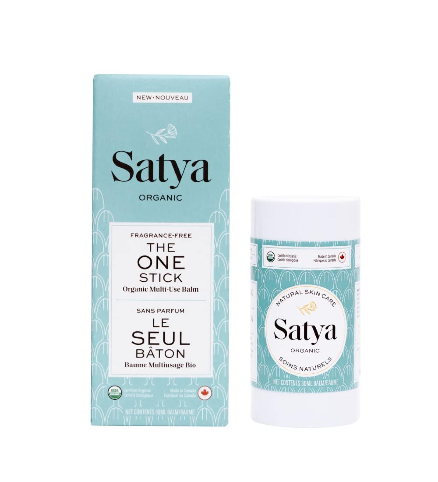Satya Organic The One Multi-Use Stick - Easy Glide Formula - Buy Online on GoSupps.com