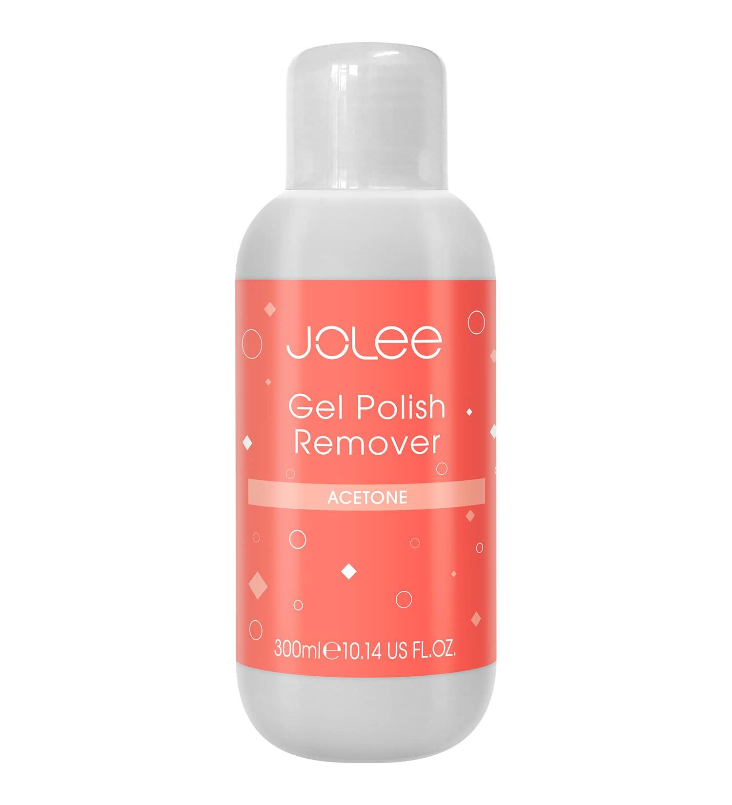 JoLee Gel Polish Remover Acetone 300ml Salon Professional UV LED Nail Polish Cleaner for Manicure and Pedicure Gel Remover - Buy Online on GoSupps.com