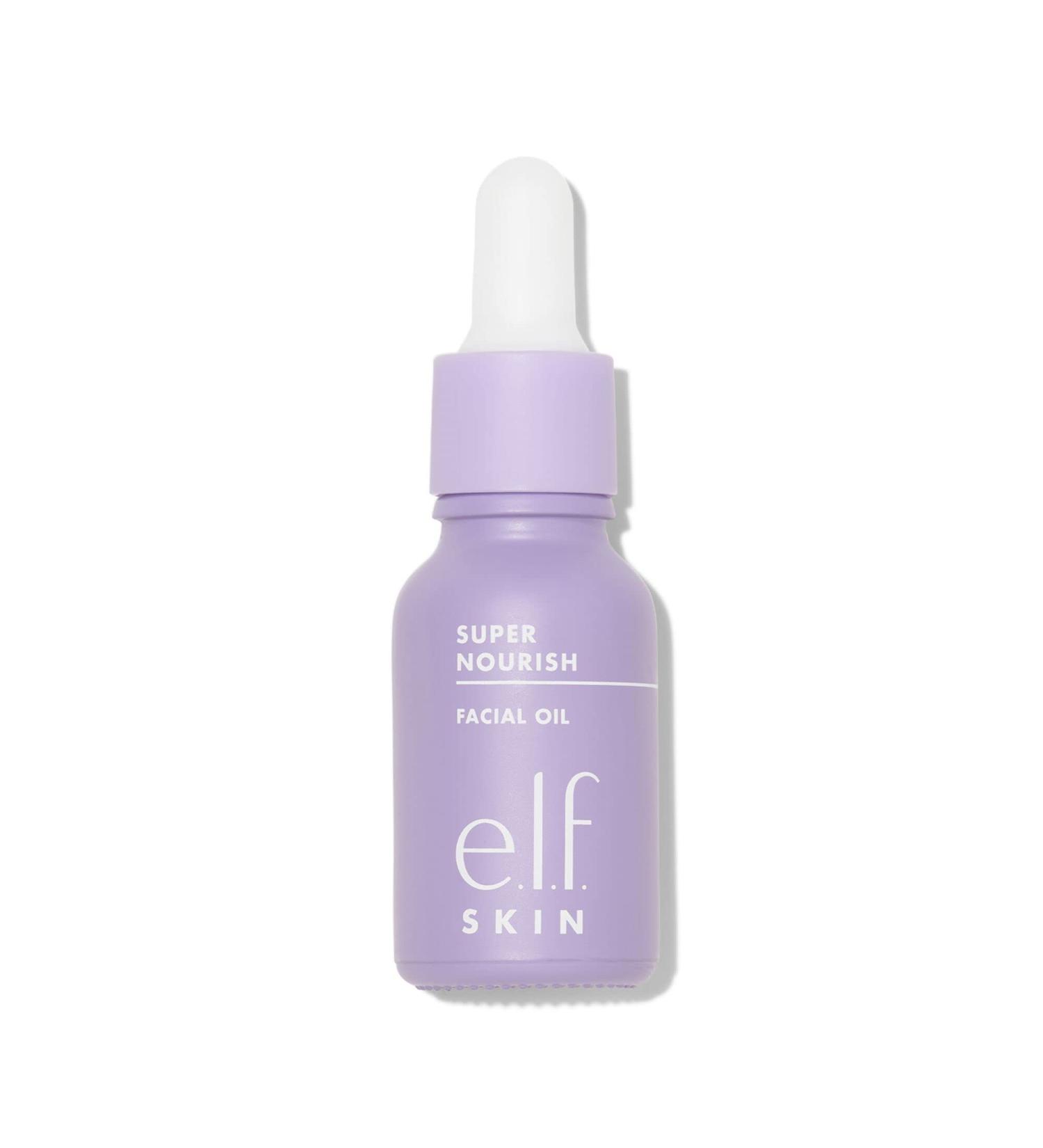 e.l.f. SKIN SuperNourish Facial Oil  Lightweight Facial Oil For Nourished  Dewy Skin  Moisturizes  Conditions & Soothes Skin  Vegan & Cruelty-Free