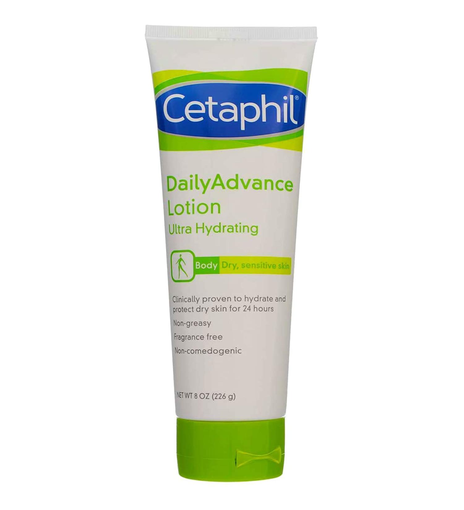 Cetaphil DailyAdvance Ultra Hydrating Lotion 8 oz - Deep Moisture for All Skin Types - Buy Online on GoSupps.com