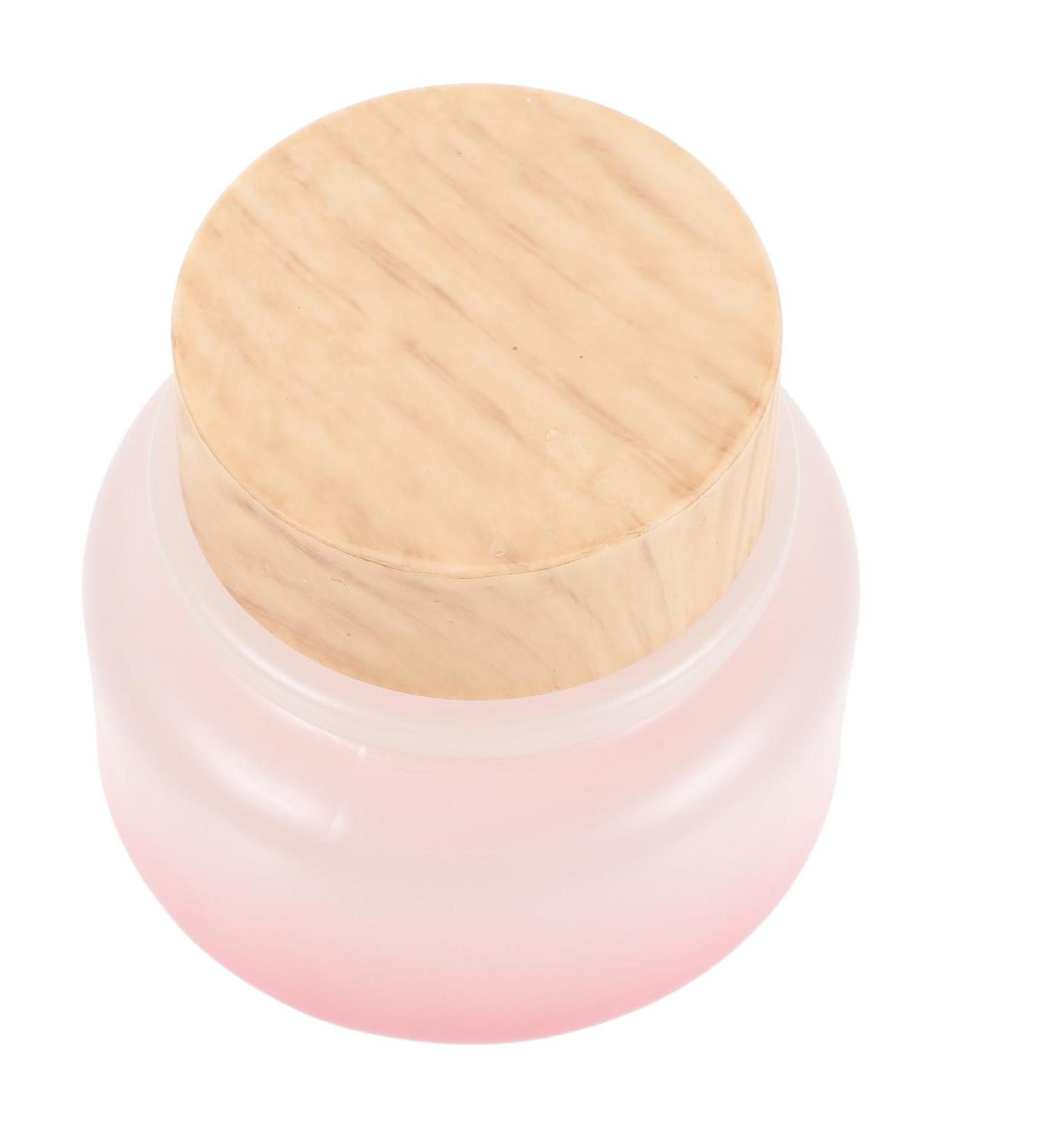 POPETPOP Small Cream Jar Sample Containers Lotion Jar Containers with Lids Small Jar Makeup Container Body Scrub Containers Sample Jars Buttercream Creami Travel Cosmetic Plastic Glass 6.3x6.3cm As Shown - Buy Online on GoSupps.com
