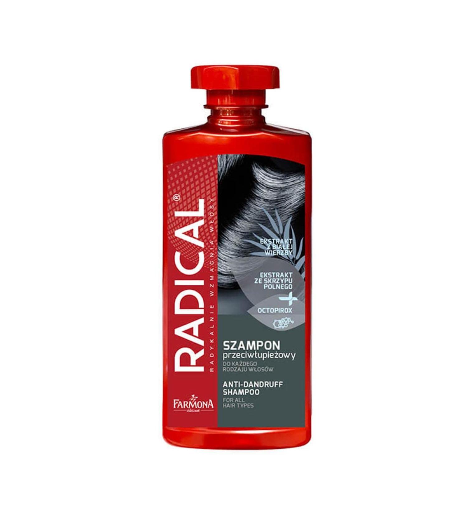 Radical Anti-Dandruff Shampoo for All Hair Types 400 ml