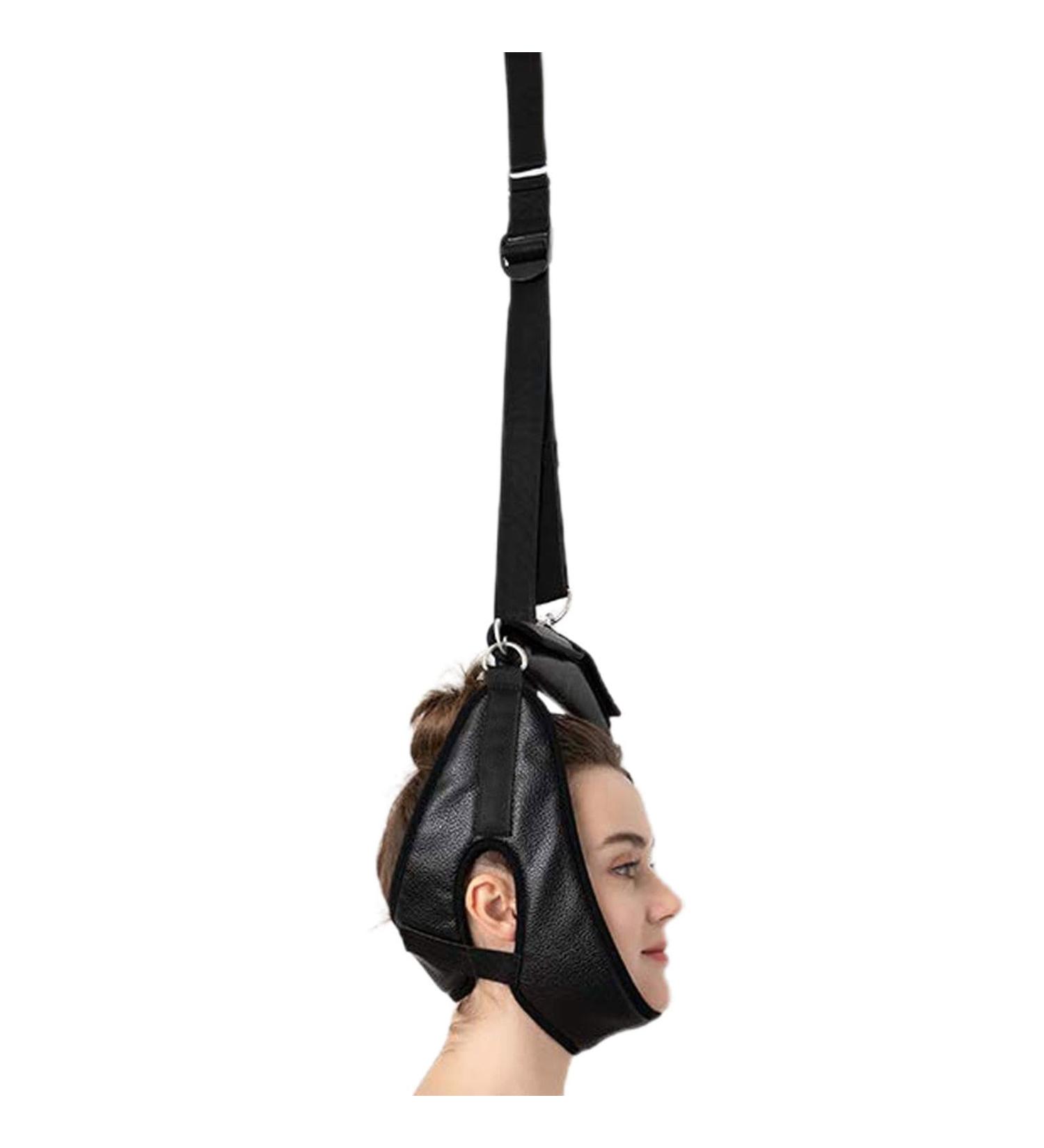 Maseyivi Cervical Neck Stretcher - Portable Neck Traction Device for Pain Relief & Posture Correction - Over-the-Door Unit for Men & Women - Buy Online on GoSupps.com