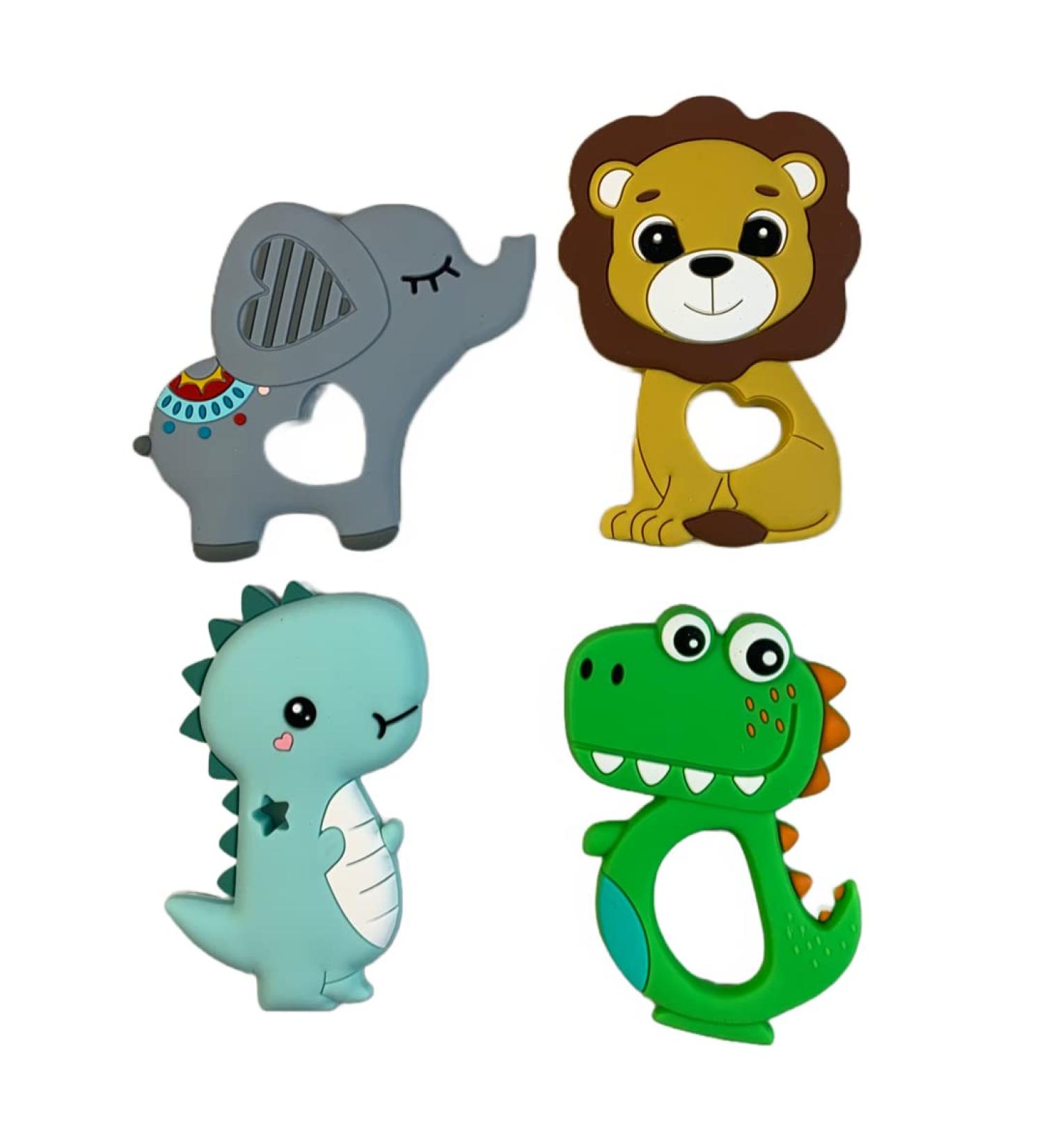 Teething Toy Set: 4 Essential Items for Soothing Baby's Gums - Buy Online on GoSupps.com