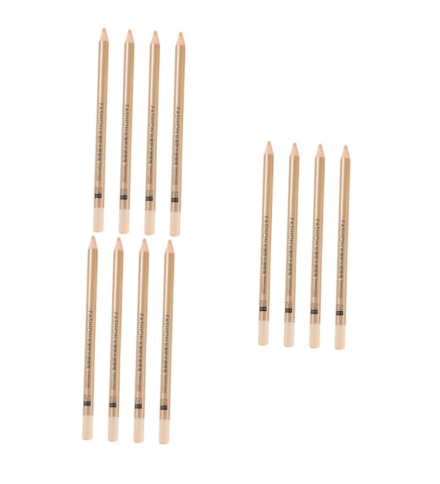 Beavorty 12 Pcs Concealer Pen Make up Concealer for Face Makeup Concealer Light Concealer White Wooden - Buy Online on GoSupps.com