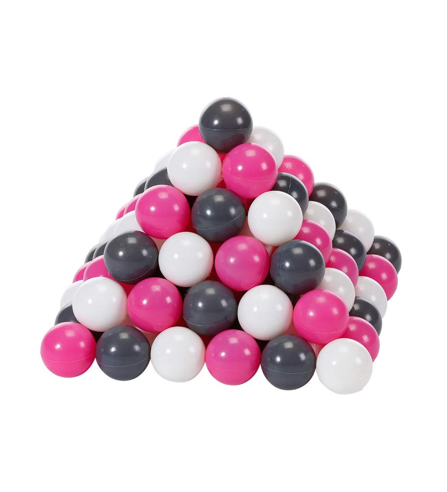 Shop Knorrtoys 56757 Ball Set - 100 Cream/Grey/Rose Balls 6 cm for Endless Fun | Fast International Shipping - Buy Online on GoSupps.com