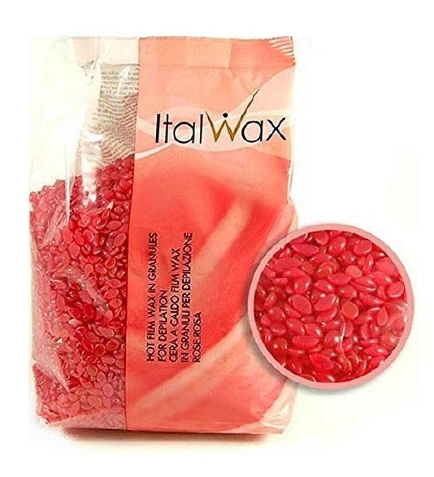 Italwax Film Hard Wax Rose 1kg 35.27oz by ItalWax