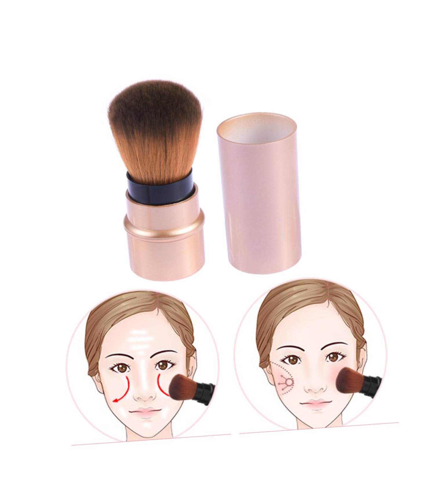 Didiseaon Blush Brush Professional Makeup Brush Powder Brush Cosmetics Brush Rouge Powder Puff Travel - Buy Online on GoSupps.com