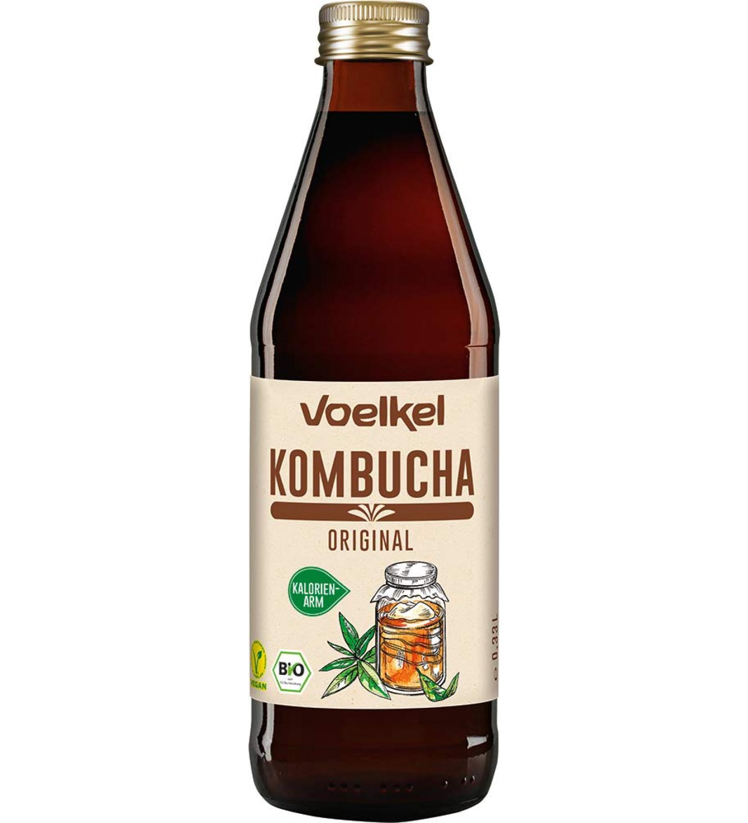 Voelkel Organic Kombucha Original (6 x 330 ml)