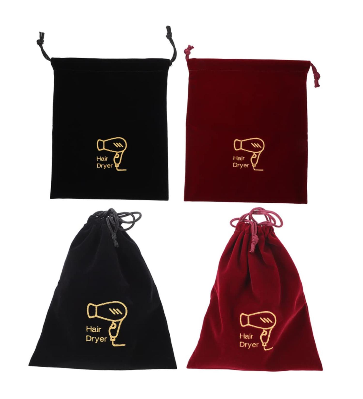 SOESFOUFU 4pcs Storage Bag Tote Bag for Travel Drawstring Hairdryer Bag Hair Dryer Travel Bag Hair Curler - Buy Online on GoSupps.com
