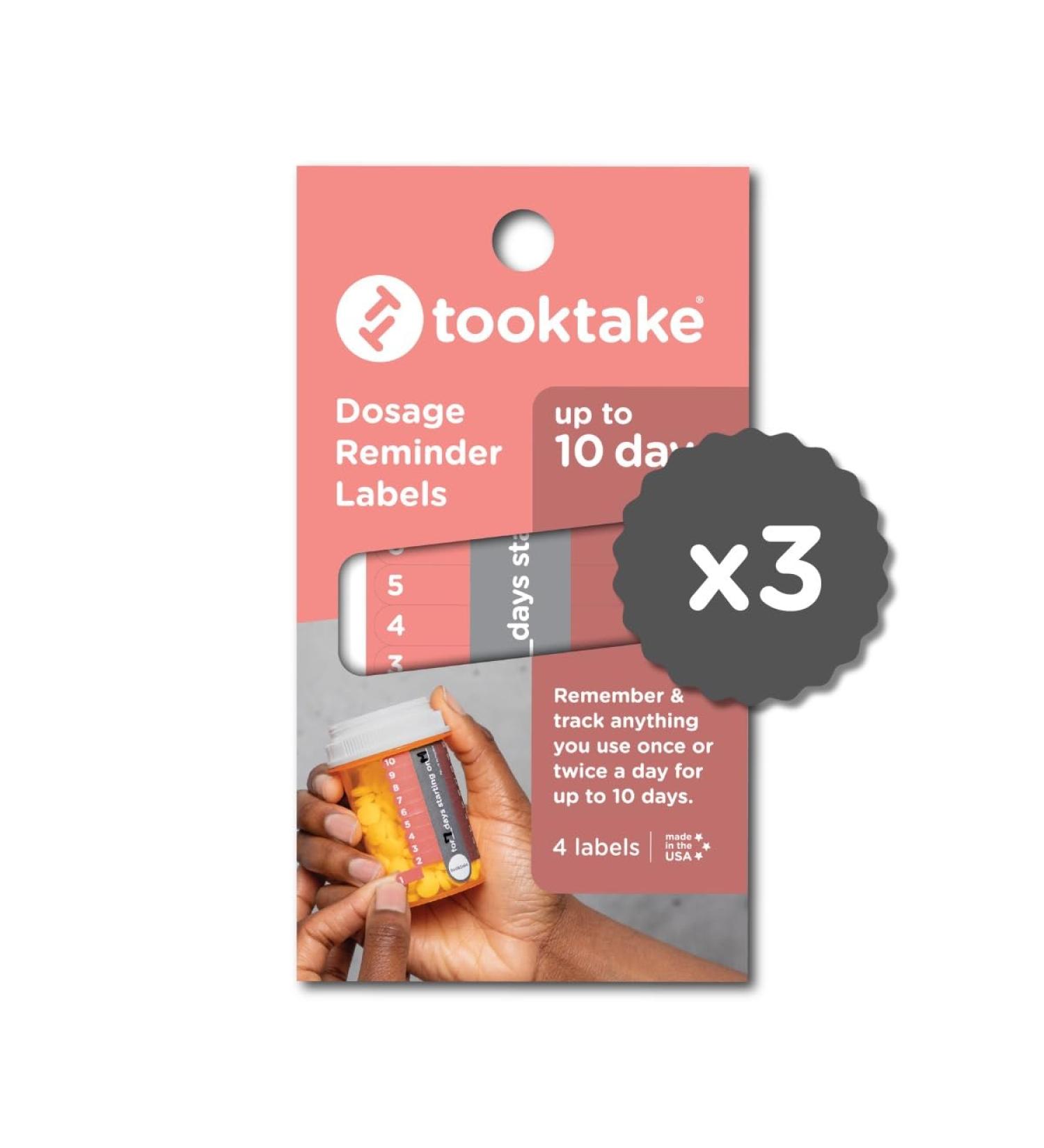 10-Day Tracking Stickers for Vitamins & Medications | Easy Pill Tracker & Daily Organizer | 3 Pack - AM/PM Day & Night Solutions - Buy Online on GoSupps.com