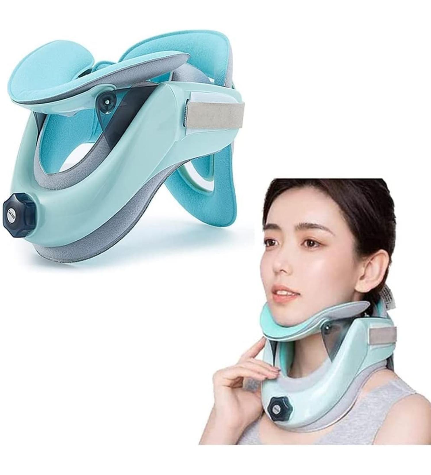 Buy Ssddlzeq Inflatable Cervical Brace - Adjustable Neck Support & Pain Relief Device for Chronic Neck Pain - Buy Online on GoSupps.com
