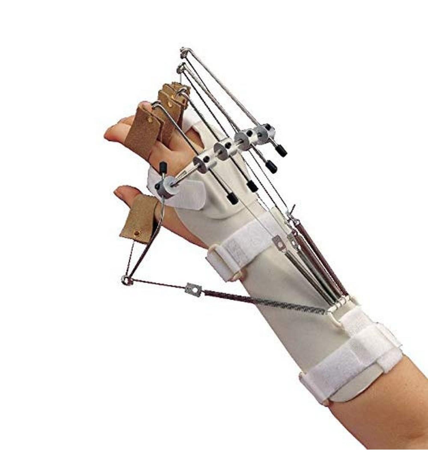 Rolyan Adjustable Outrigger Kit for Extension Dynamic Finger Extension Splint Single-Handed Splinting Rod Adjusters for Individual Finger Positioning D-Ring Attachment Fits Most Adults Hands