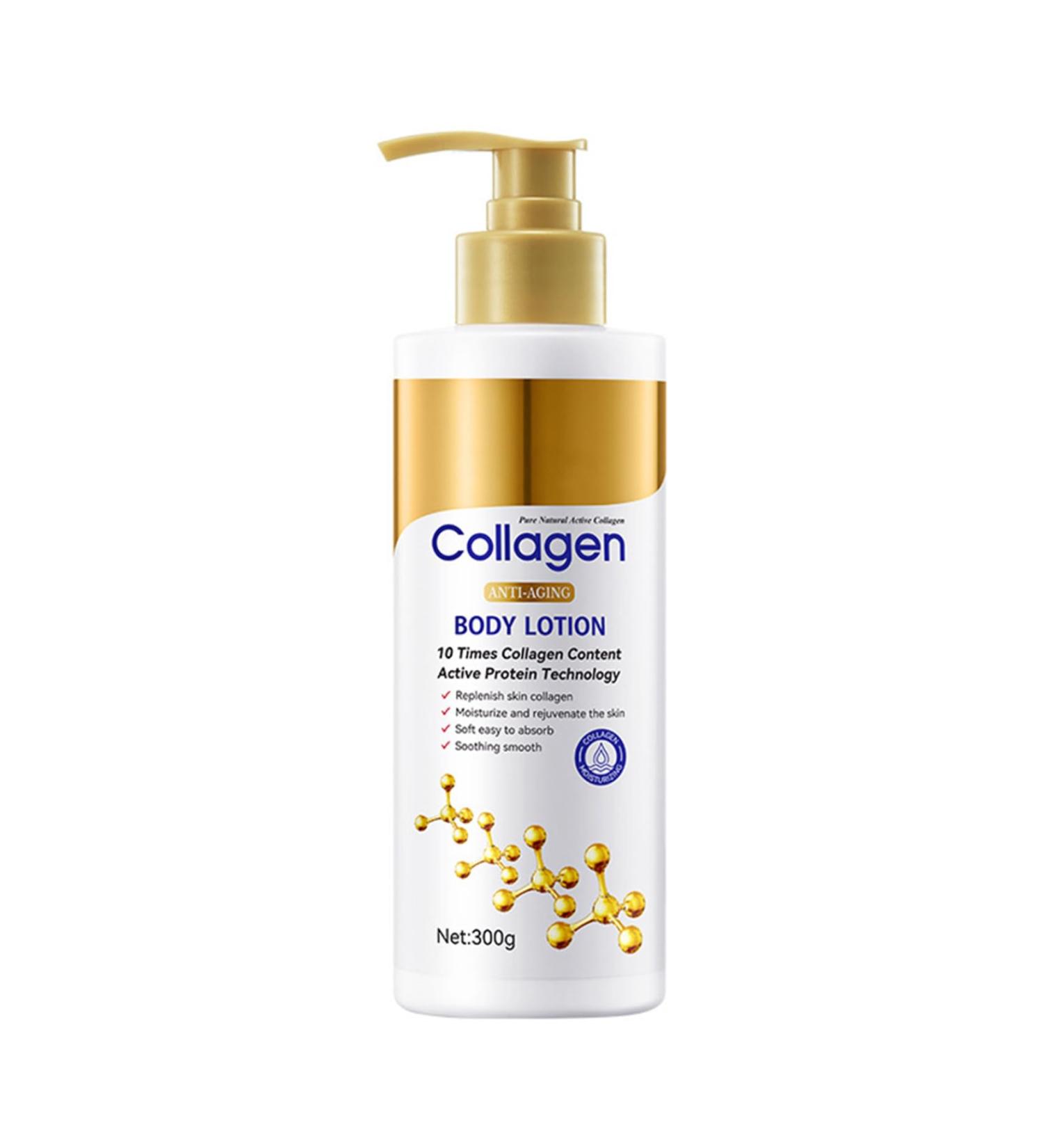 Body Cream 300g Fast Absorbing Non Greasy Daily Moisturizer for Dry Skin Hydrating Lotion for Smooth and Soft Skin White One Size One Size White - Buy Online on GoSupps.com