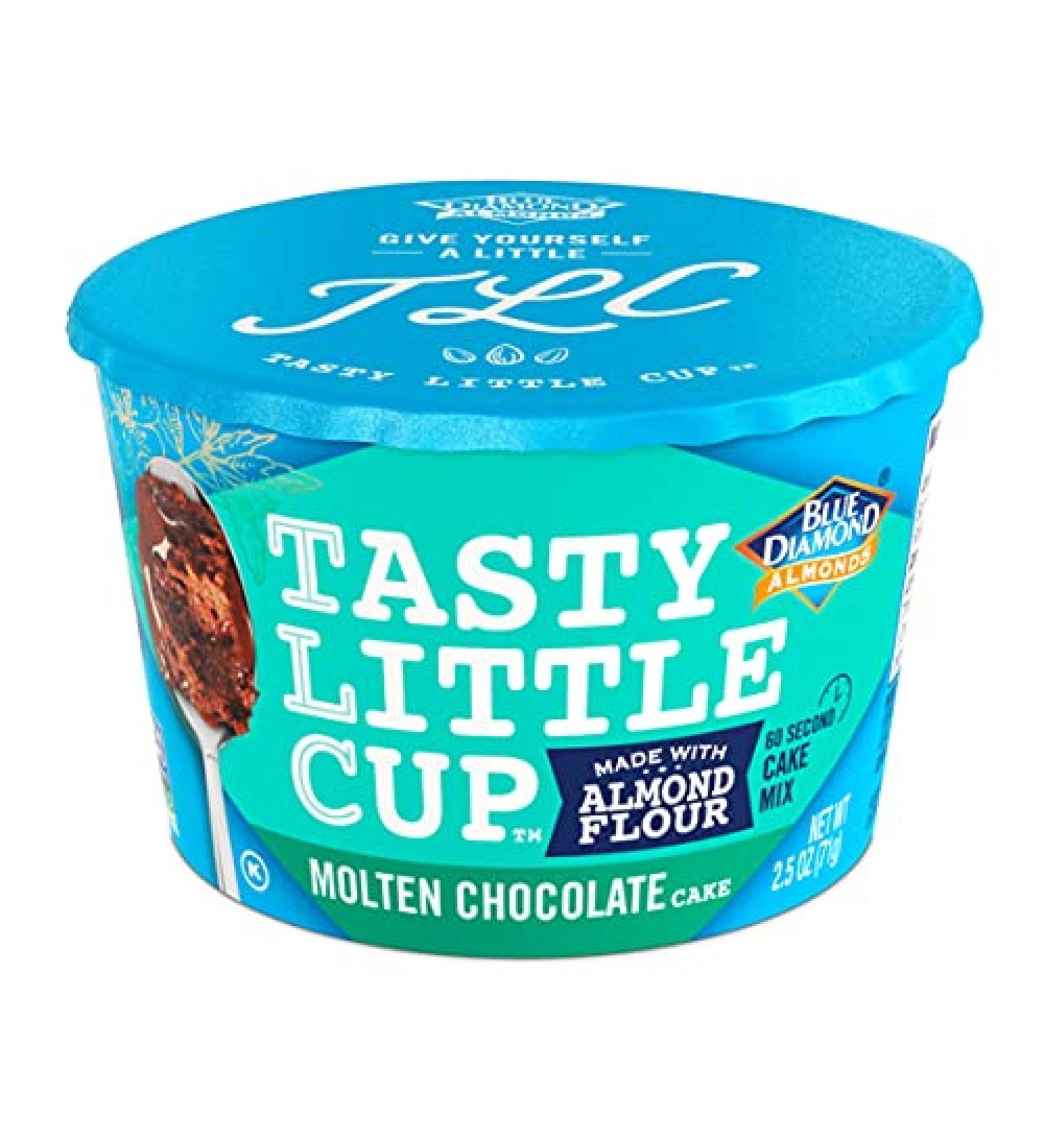 Blue Diamond Almonds Molten Chocolate Almond Flour Cake - Gluten Free, Non-GMO, 2.5 Ounce Single-Serve Cup - Buy Online on GoSupps.com