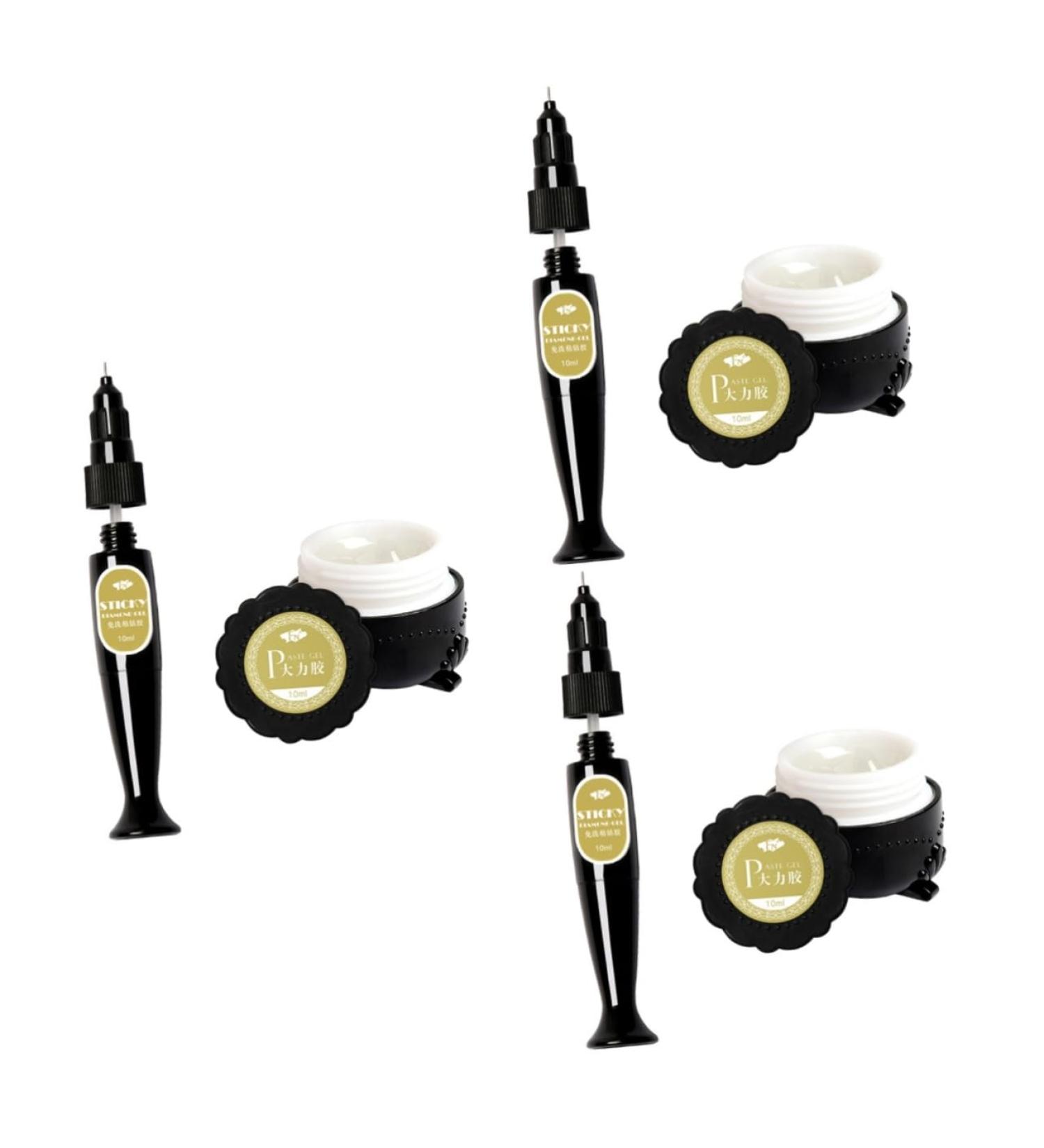 minkissy 3 Sets Nail Art Glue Nail Drill Glue Manicure Tool Second Generation Dedicated - Buy Online on GoSupps.com