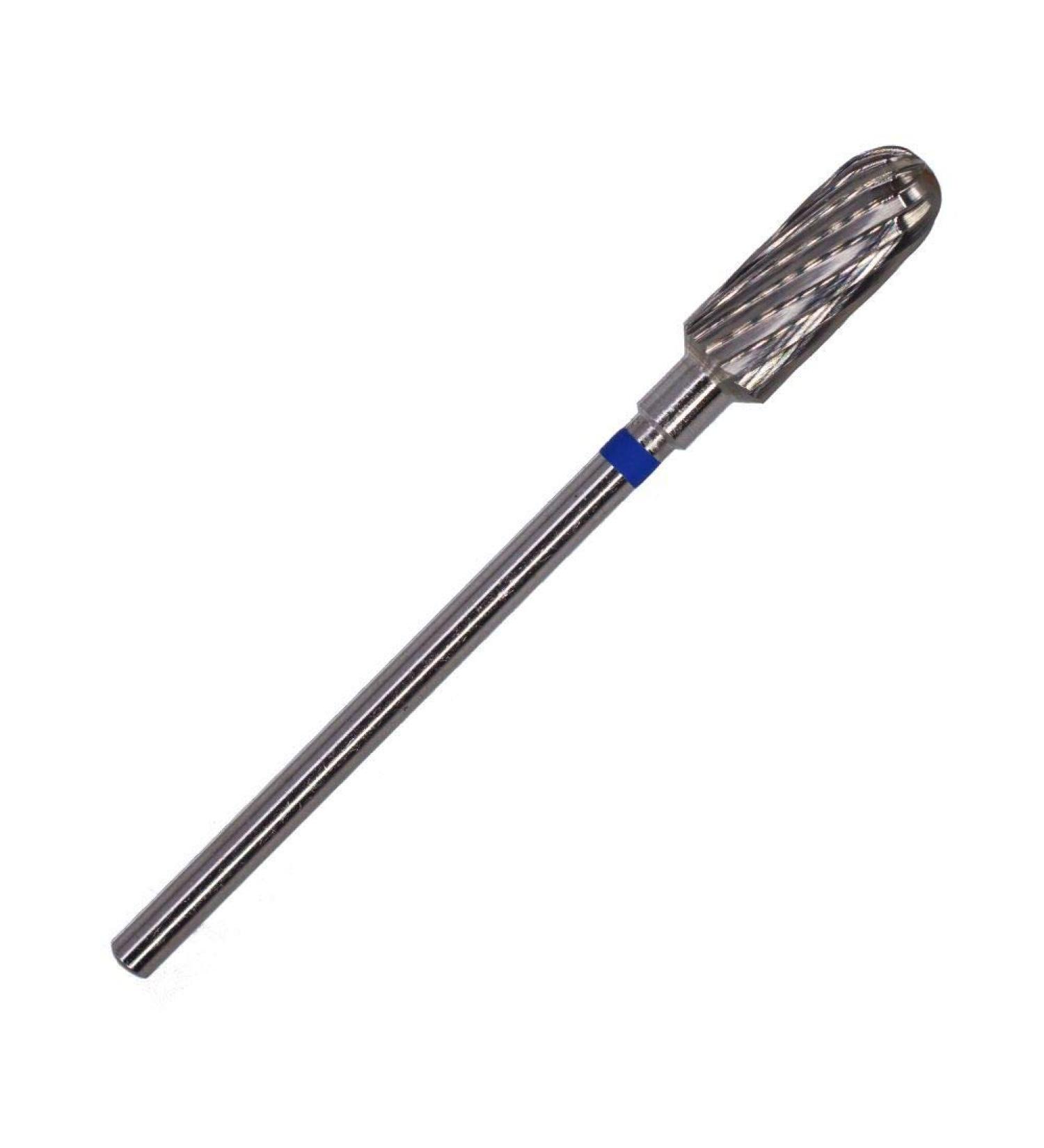 KMIZ Professional Hard Metal Milling Cutter - Blue Ring 500.104.143.175.050 for Gel & Acrylic Nails | Manicure & Pedicure Drill Bit - Buy Online on GoSupps.com