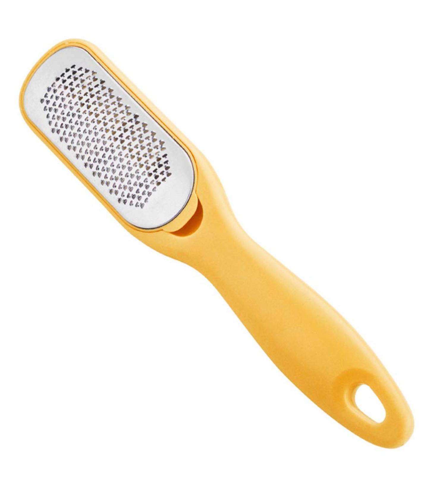 Beaupretty Stainless Steel Footfish - Double-Sided Heel Scrubber Tool for Professional Foot Pedicure - Buy Online on GoSupps.com