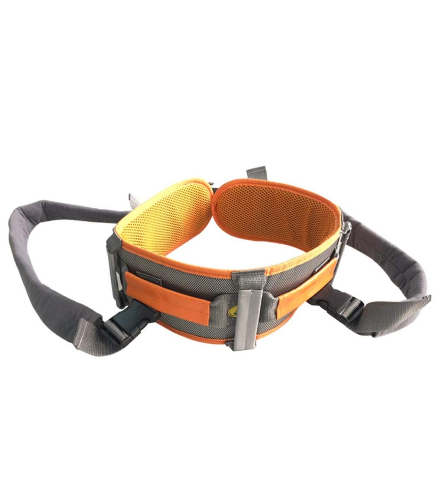 Secure Transfer and Walking Gait Belt with 6 Caregiver Hand Grips - Patient Ambulation Medical Assist Aid Transfer Belt Orange M Medium Orange - Buy Online on GoSupps.com