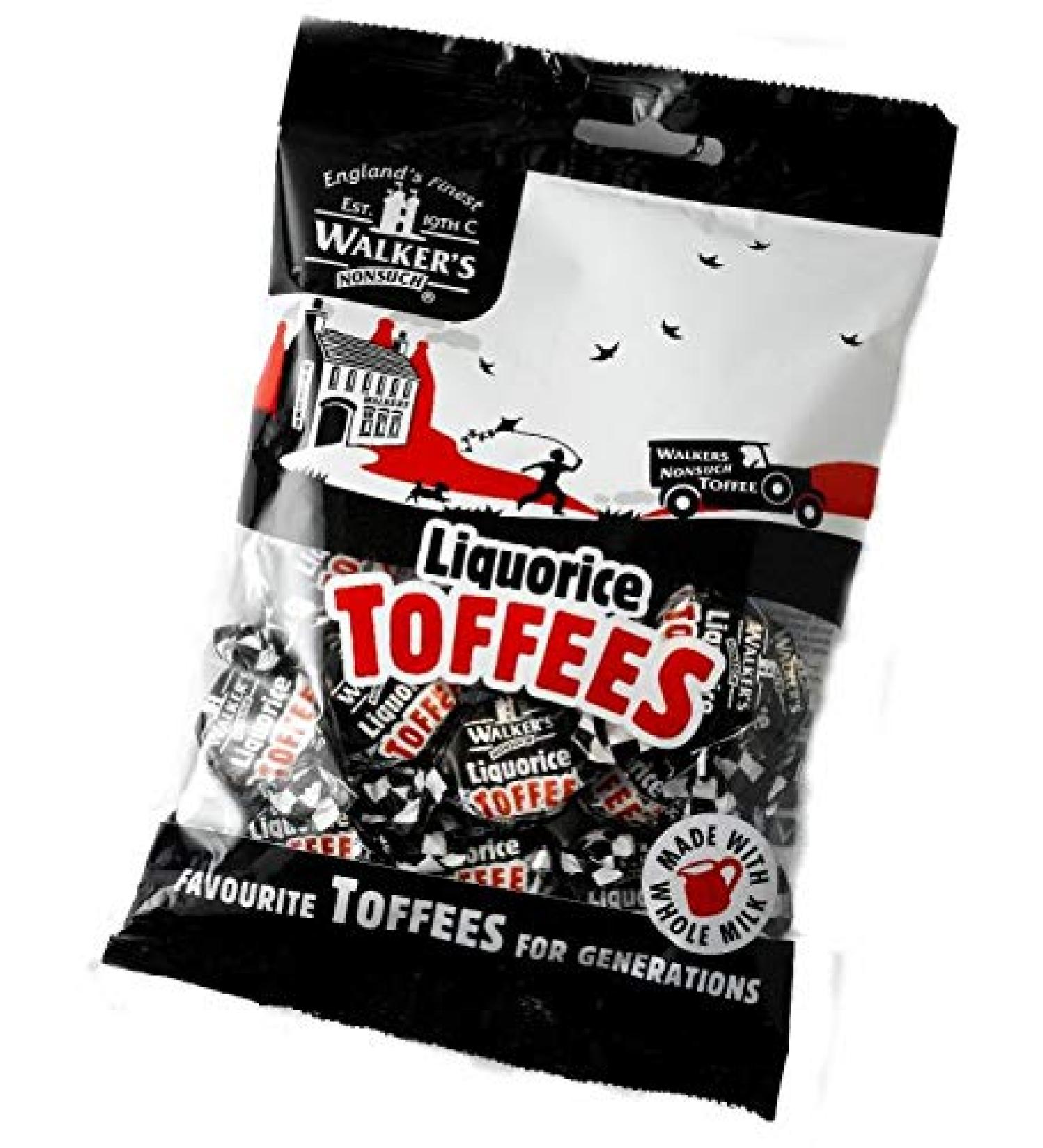 Walkers ENGLISH CREAMY TOFFEE 12 x 150g