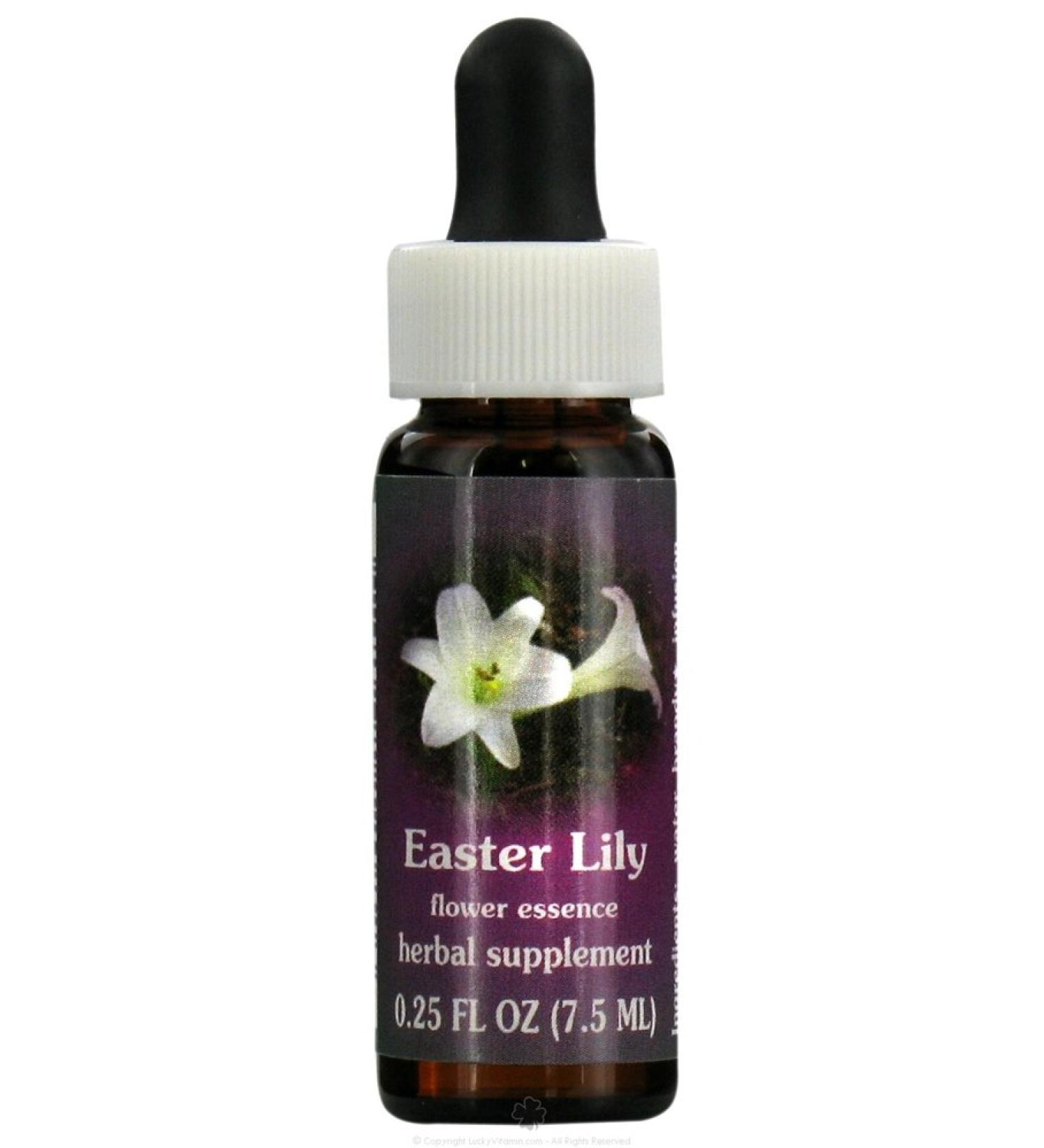 Flower Essence Services Easter Lily Dropper Herbal Supplements 0.25 Ounce