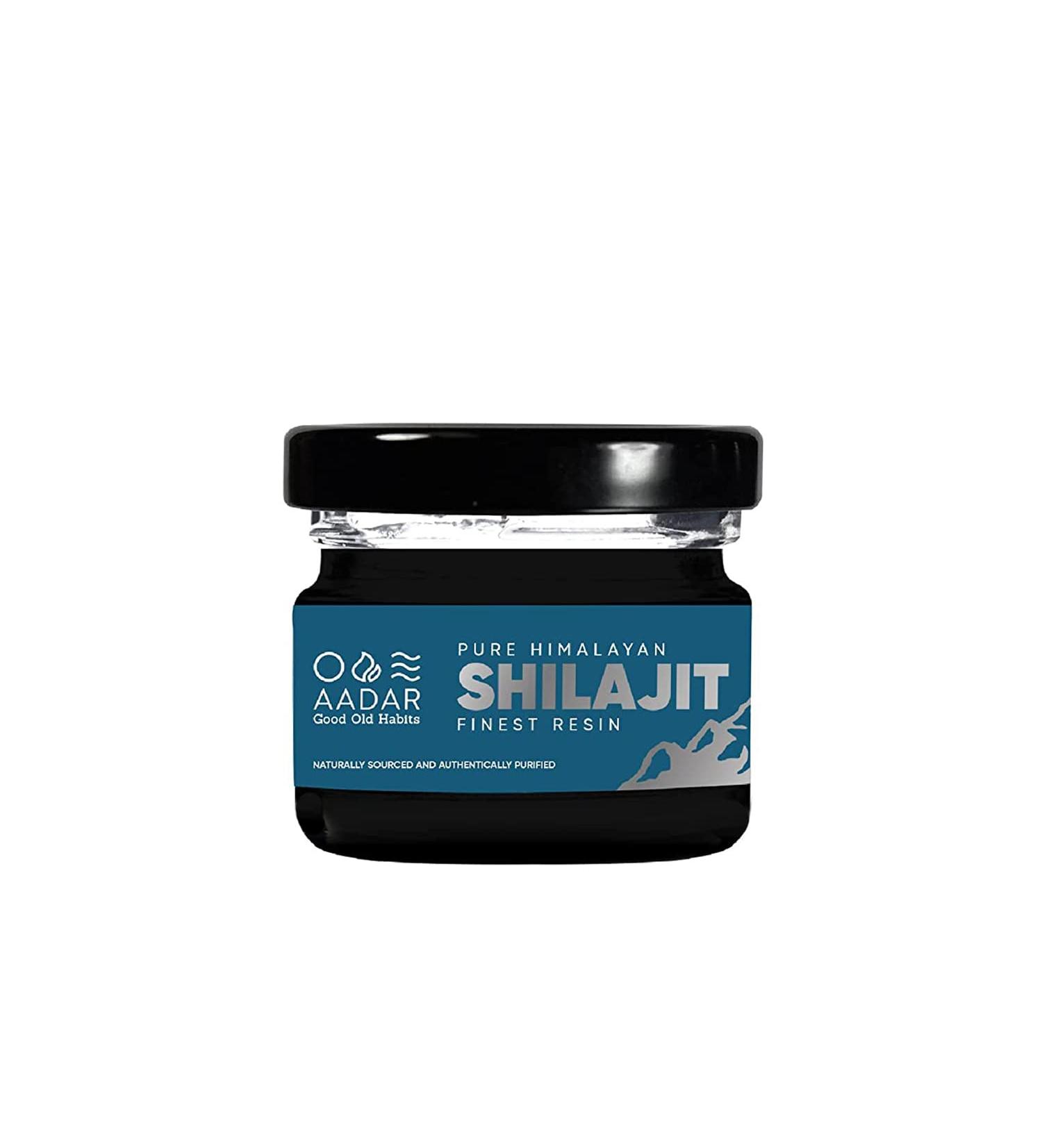 Pure Himalayan Shilajit Soft Resin 0.5oz | Ayurvedic Rasayana Rejuvenation | Natural Source of Fulvic Acid - Buy Online on GoSupps.com