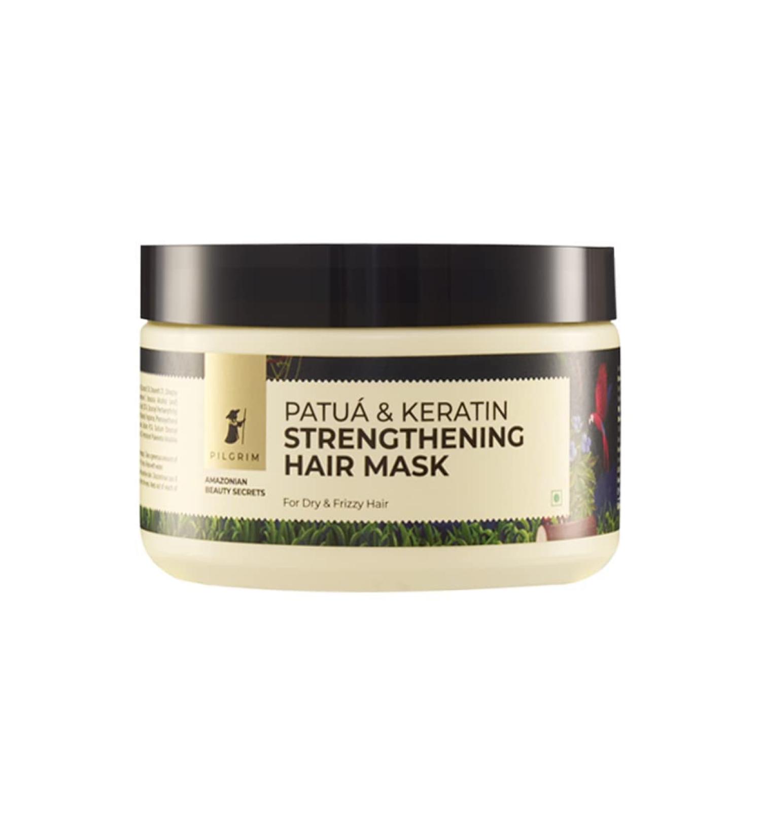 Patu & Keratin Hair Mask - Strengthening Treatment for Dry & Frizzy Hair with Sacha Inchi | Silicone-Free High Shine & Hydration - 200g - Buy Online on GoSupps.com