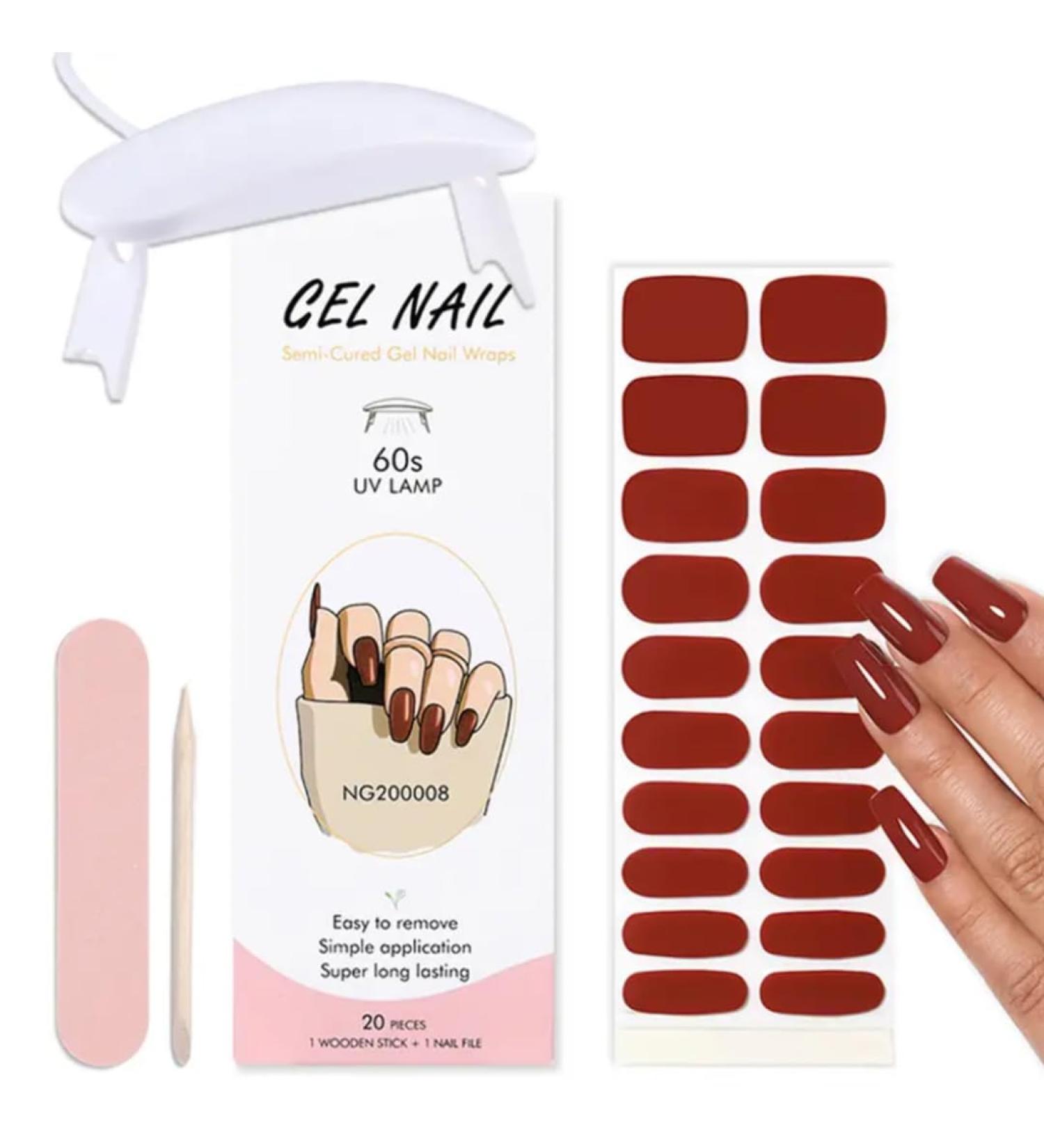 Shop Wine Red Nail Foils - Premium Quality & Fast International Shipping - Buy Online on GoSupps.com