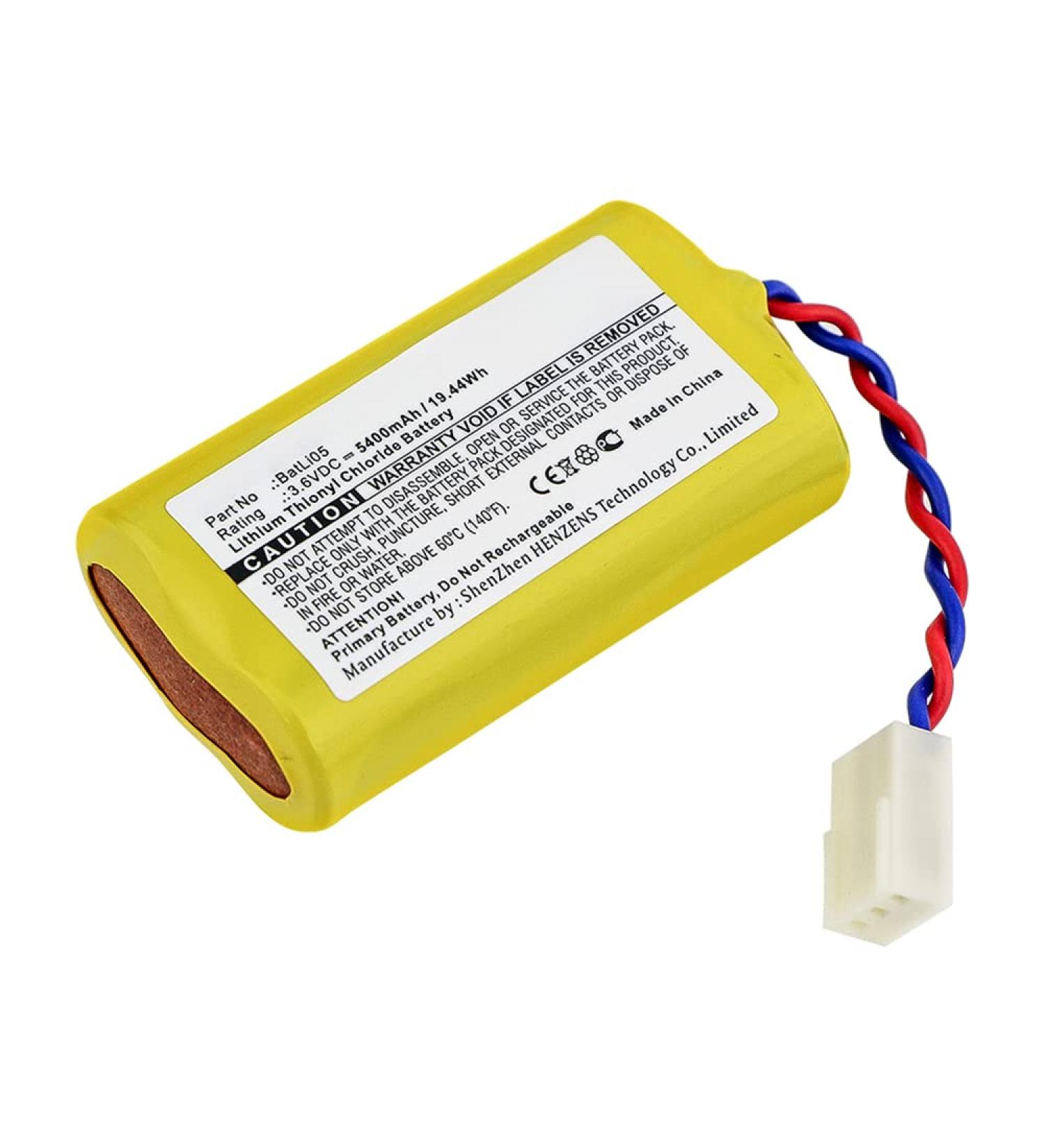 Synergy Digital Emergency Lighting Battery - Daitem D14621D Replacement (Li-SOCl2 3.6V 5400mAh) - Ultra High Capacity - Buy Online on GoSupps.com