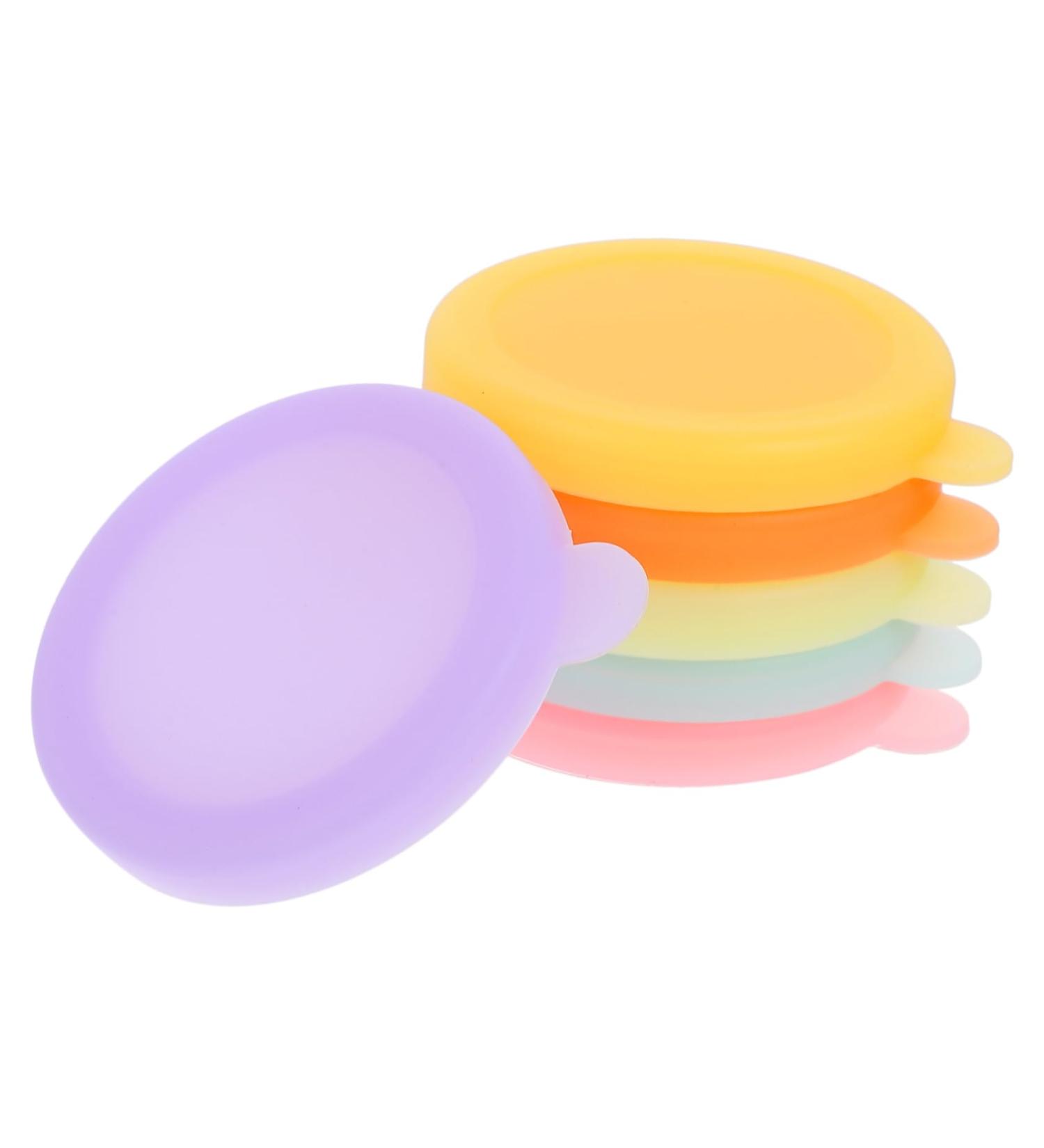 Alipis 6pcs Espresso Cup Appetizers Coffee Mugs Seasoning Plate Lids Small Dipping Bowls Lid Soy Sauce Dipping Bowls Lid Sauce Cups Cover Ketchup Small Plate Travel Silica Gel - Buy Online on GoSupps.com