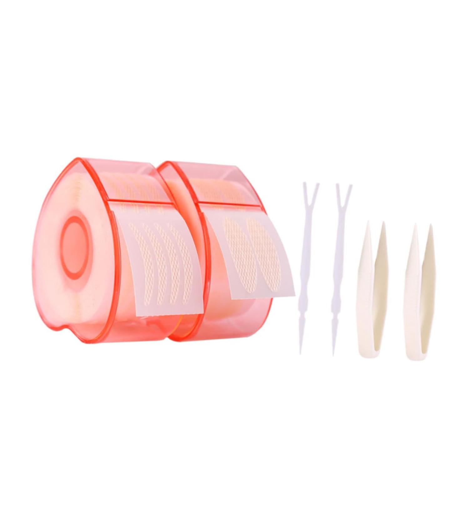 Housoutil 2 Roll Lace Double Eyelid Sticker Stickers Adhesive Double Eyelid Tape Beauty Tools Stereotypes - Buy Online on GoSupps.com