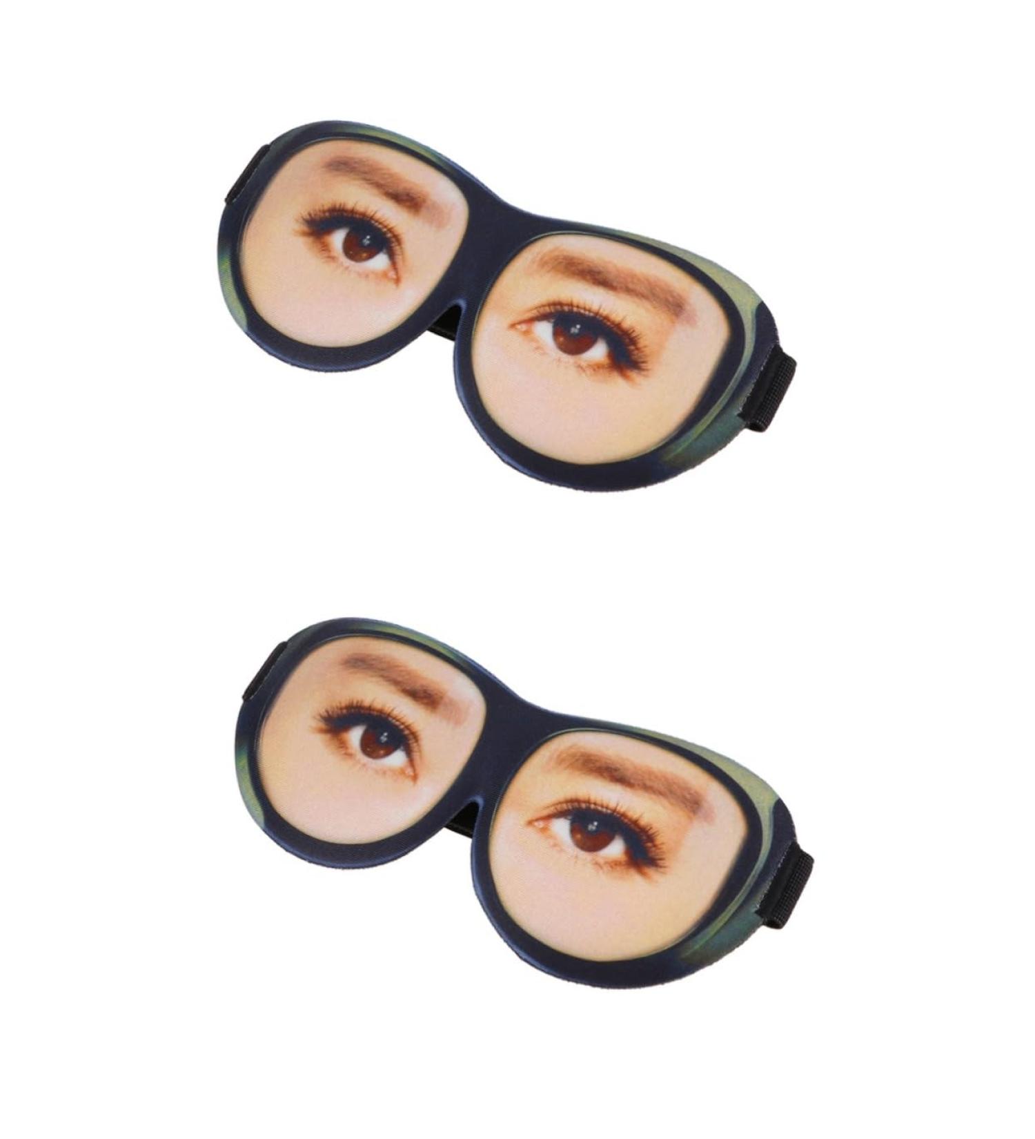 FOMIYES 2pcs 3D Eye Mask - Soft Eye Shades for Sleep Travel & Shower | Innovative Sleeping Eye Masks - Buy Now - Buy Online on GoSupps.com