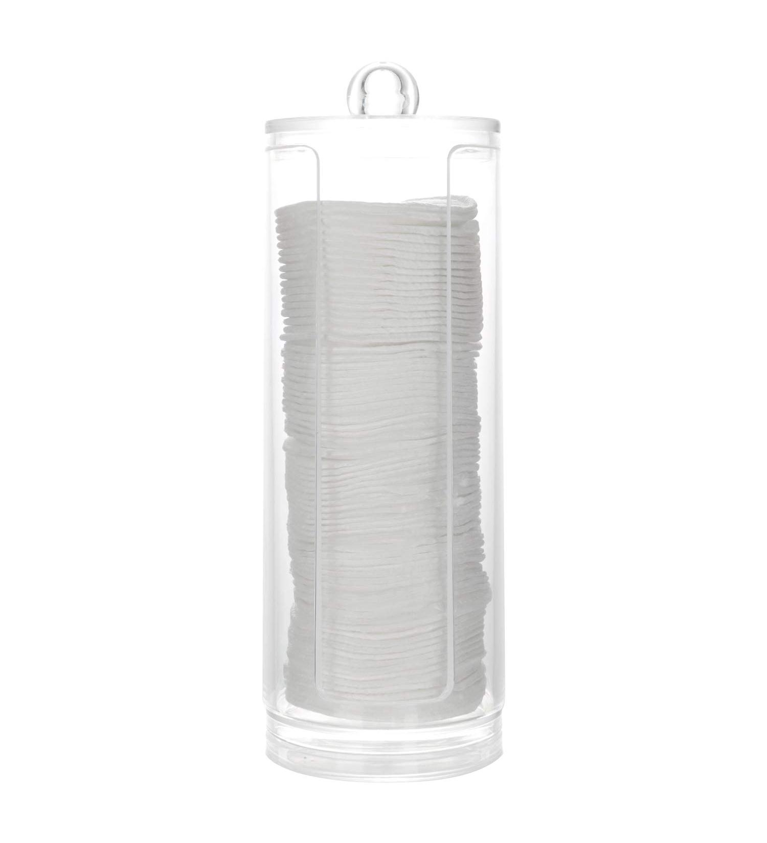BBDOU Acrylic Cosmetic Cotton Pad Holder & Organizer - Buy Online on GoSupps.com