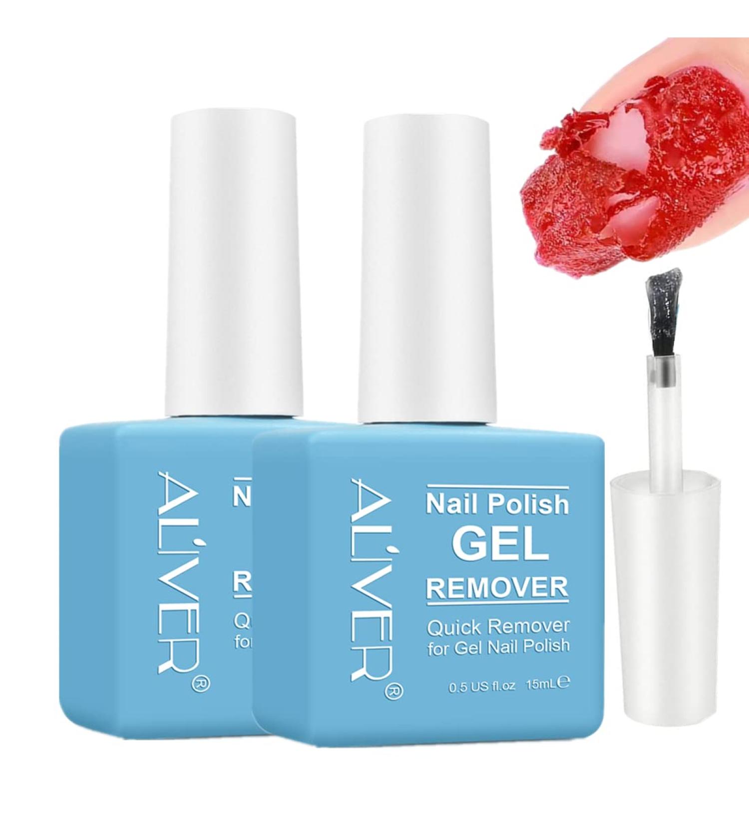 Gel Nail Polish Remover - Professional 2 Pack for Quick and Easy Removal - Buy Online on GoSupps.com