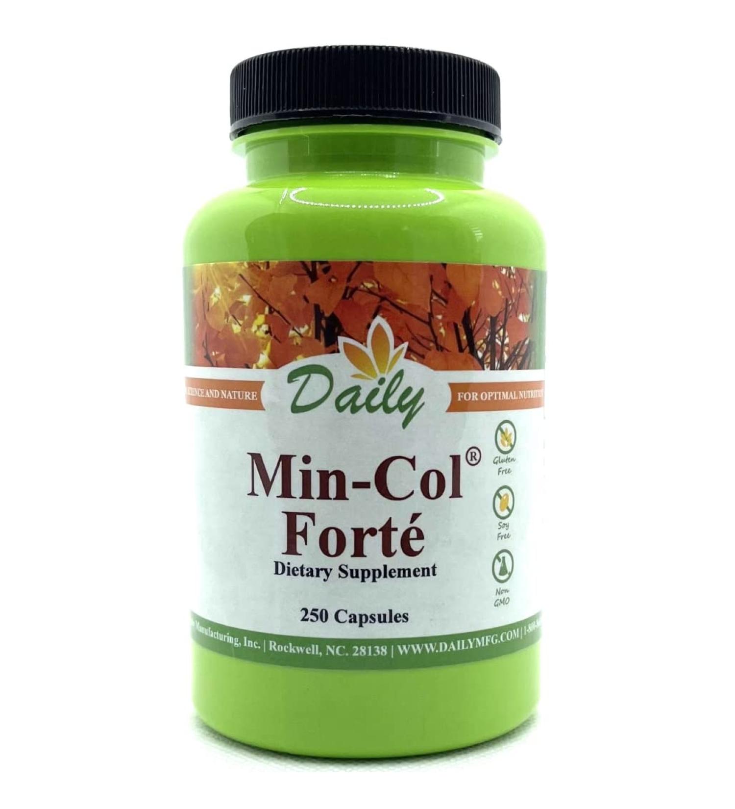 Daily Manufacturing Min-Col Forte (Soft Rock Phosphate & Calcium Gluconate) - Buy Online on GoSupps.com